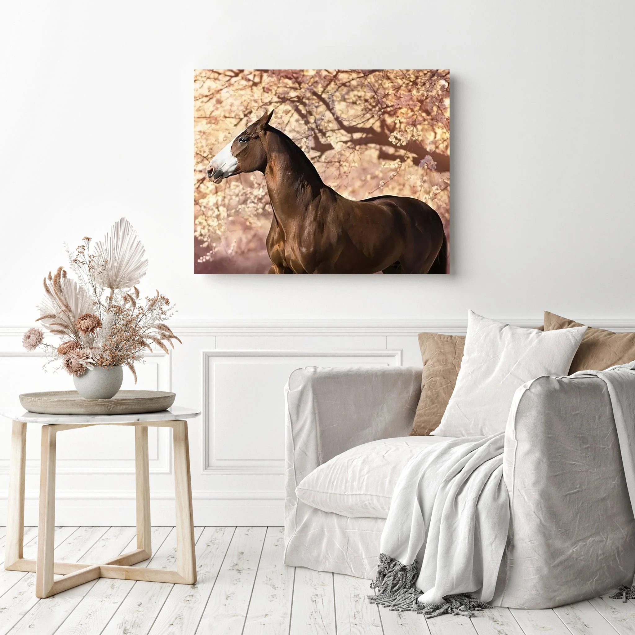 Prairie Brown Horse | Diamond Painting - Image 3