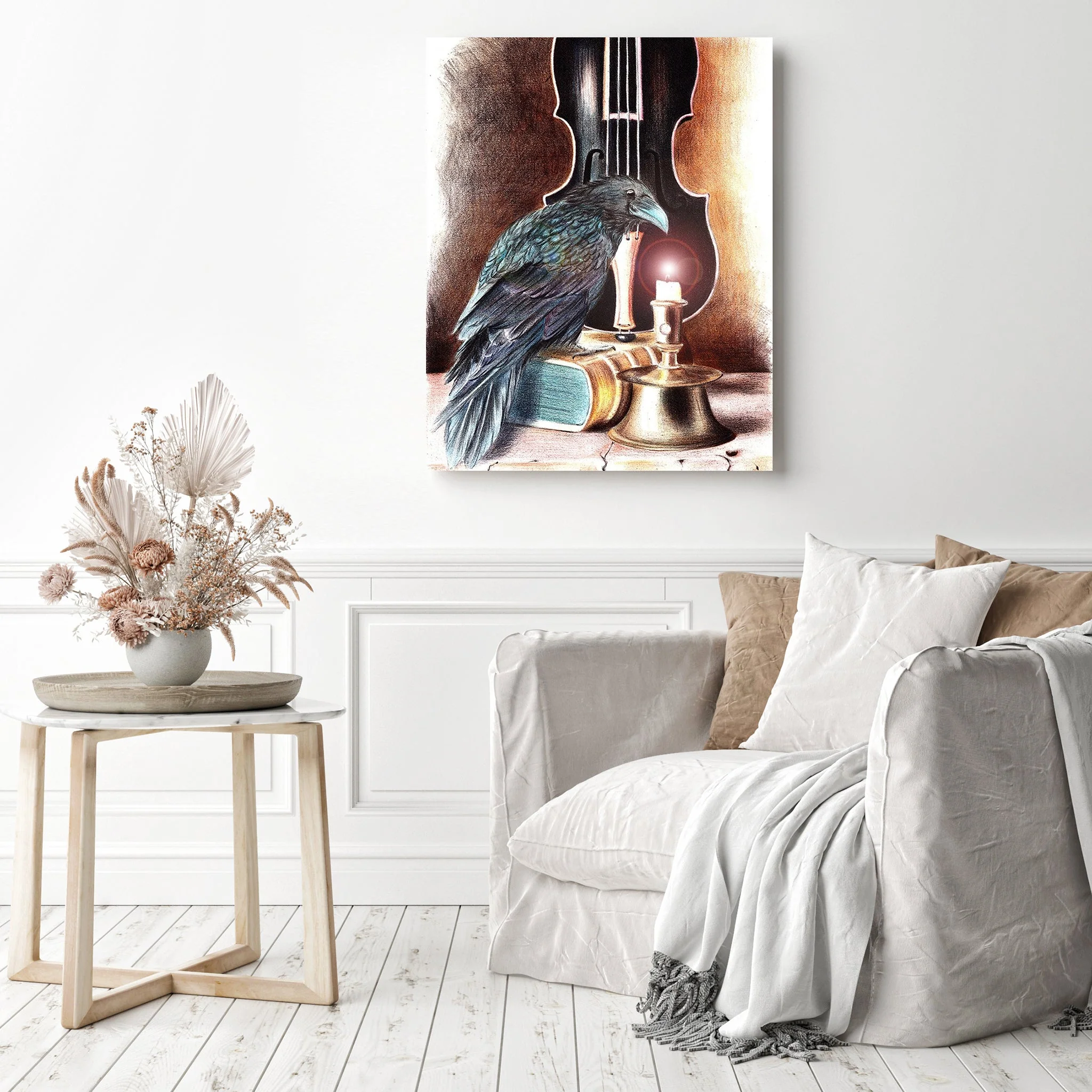 Raven & Violin | Diamond Painting - Image 3