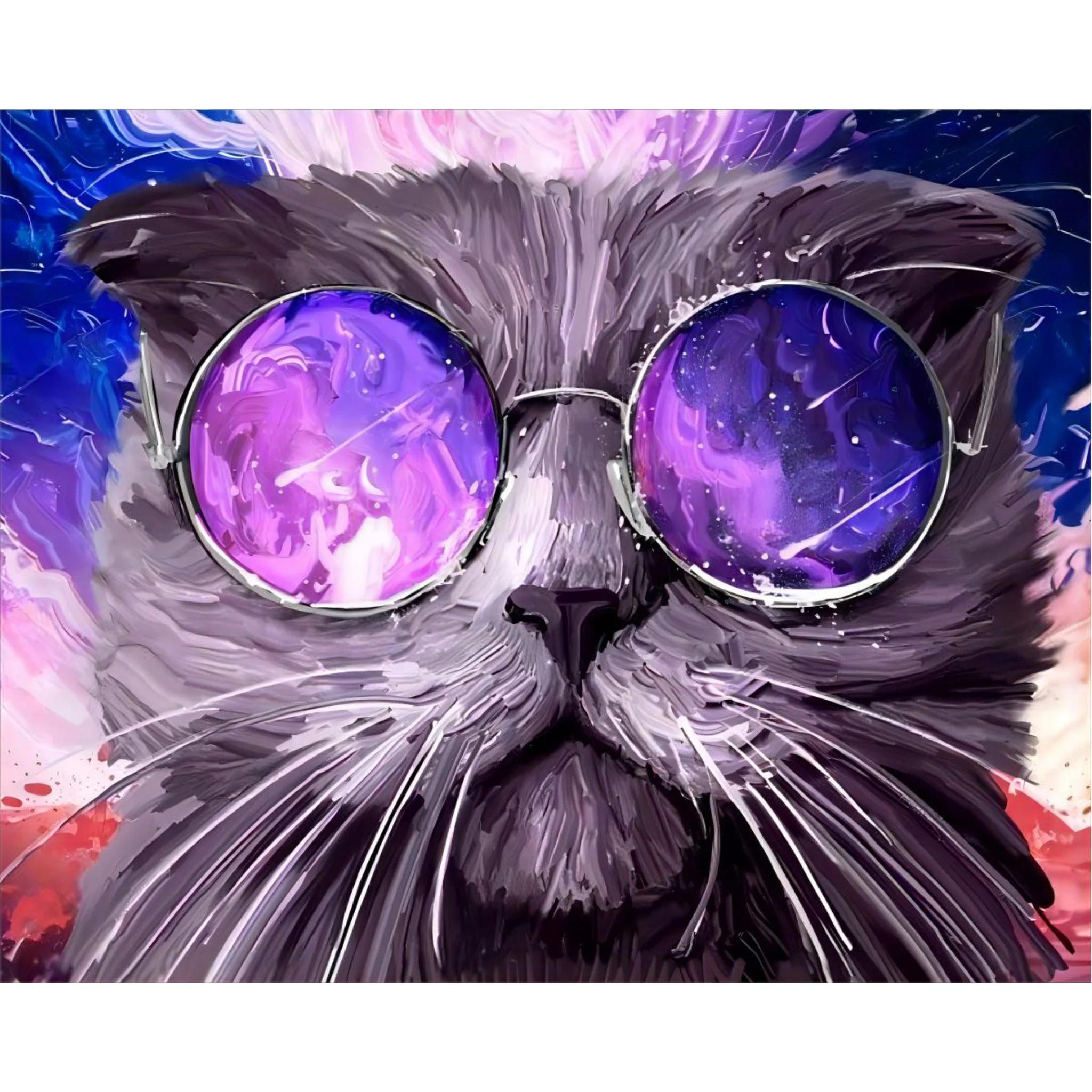 Space Cat | Diamond Painting - Image 2