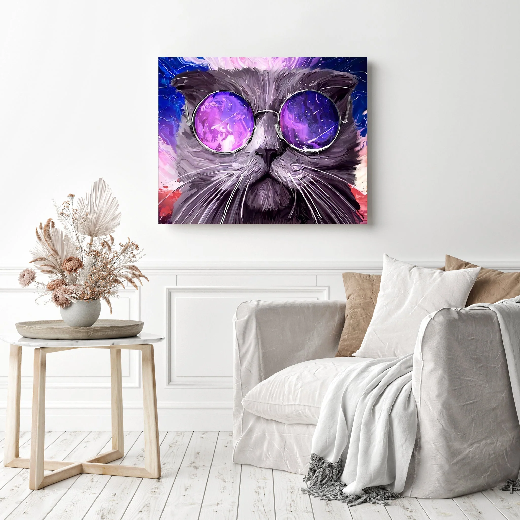Space Cat | Diamond Painting - Image 3