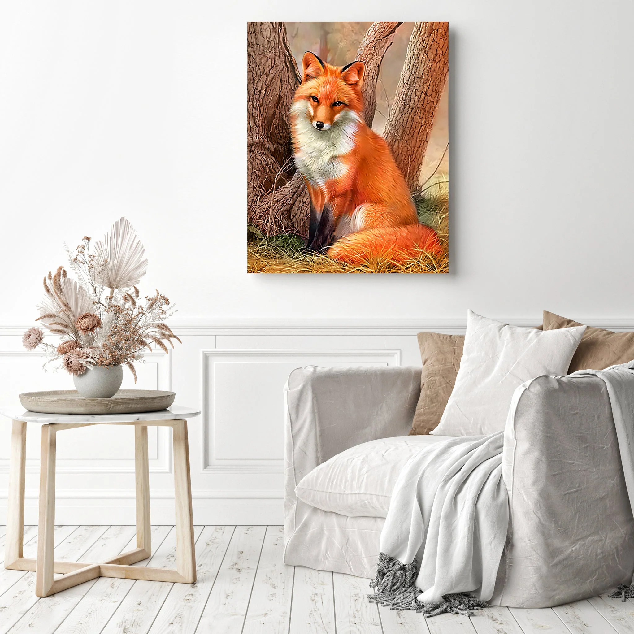 Fox In Forest | Diamond Painting - Image 3