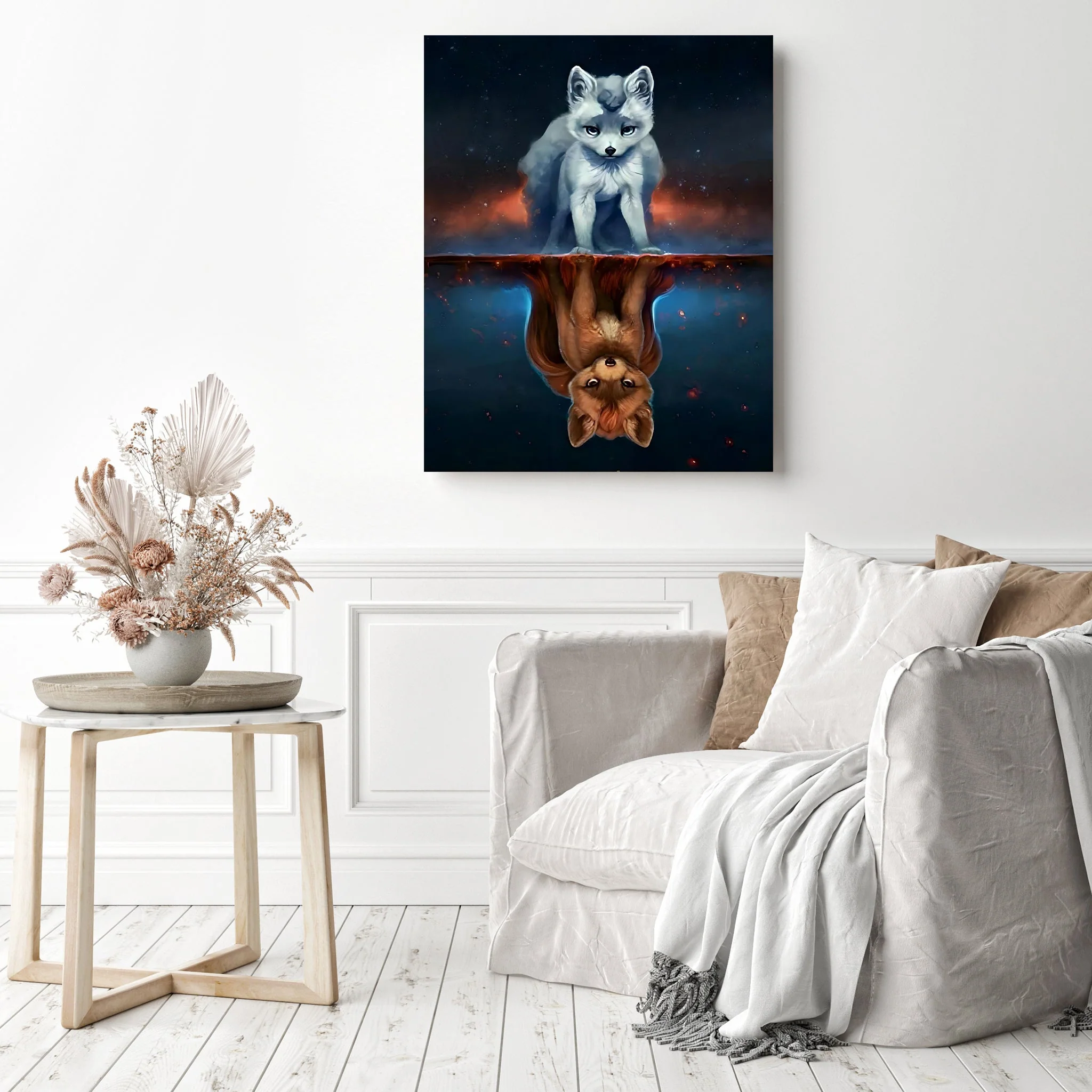 Fox Reflections | Diamond Painting - Image 3