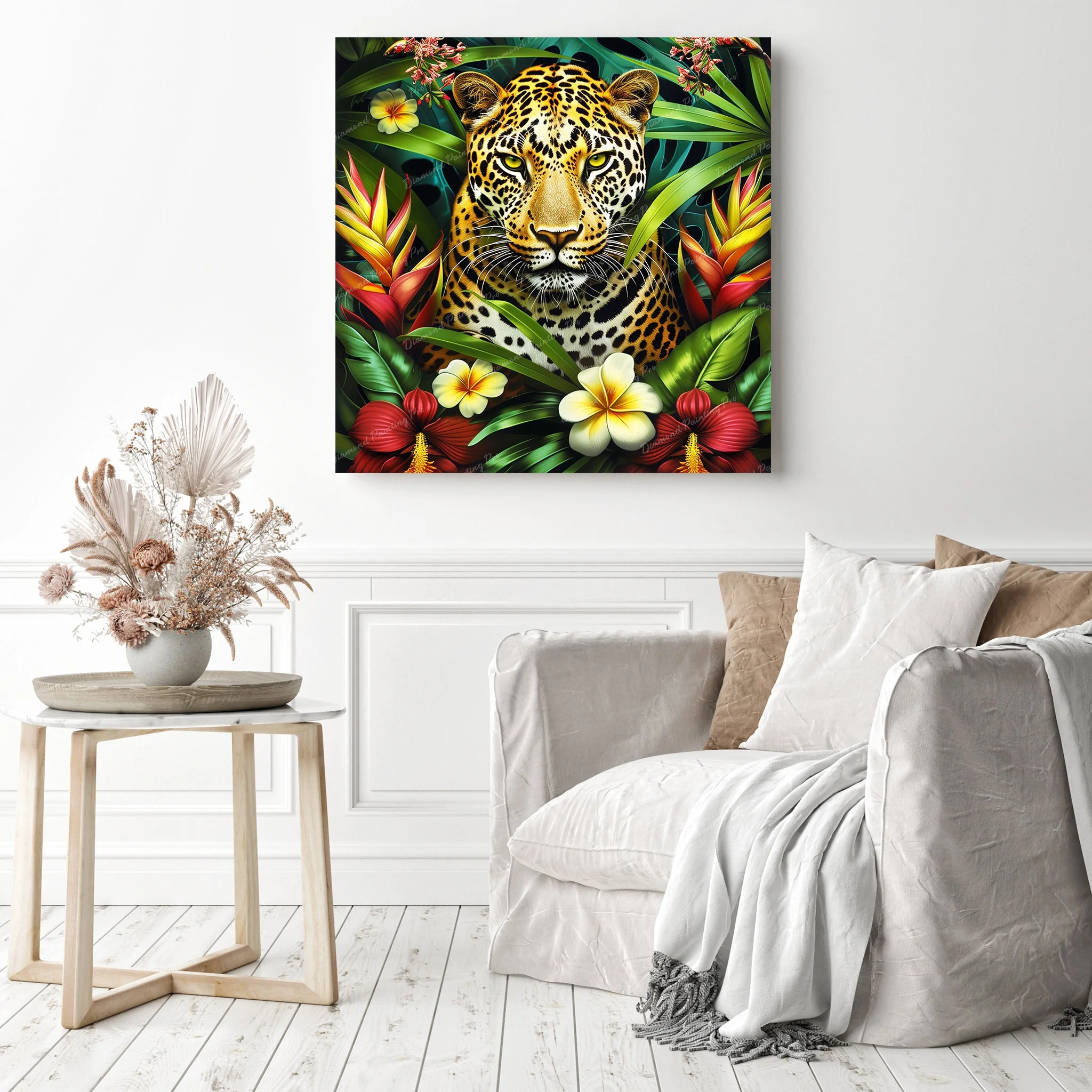 Jungle Leopard | Diamond Painting - Image 3