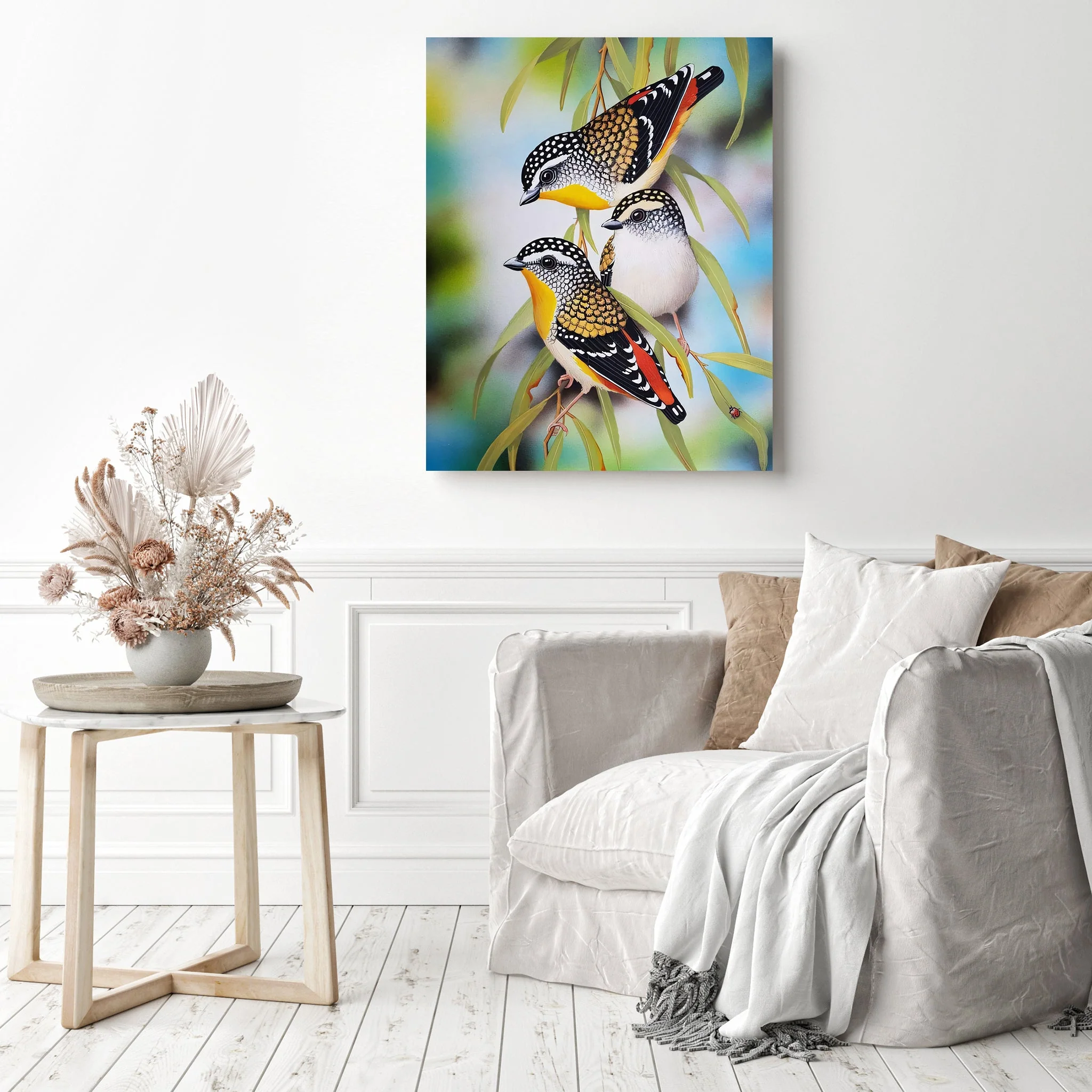 Potted Pardolotes | Diamond Painting - Image 3