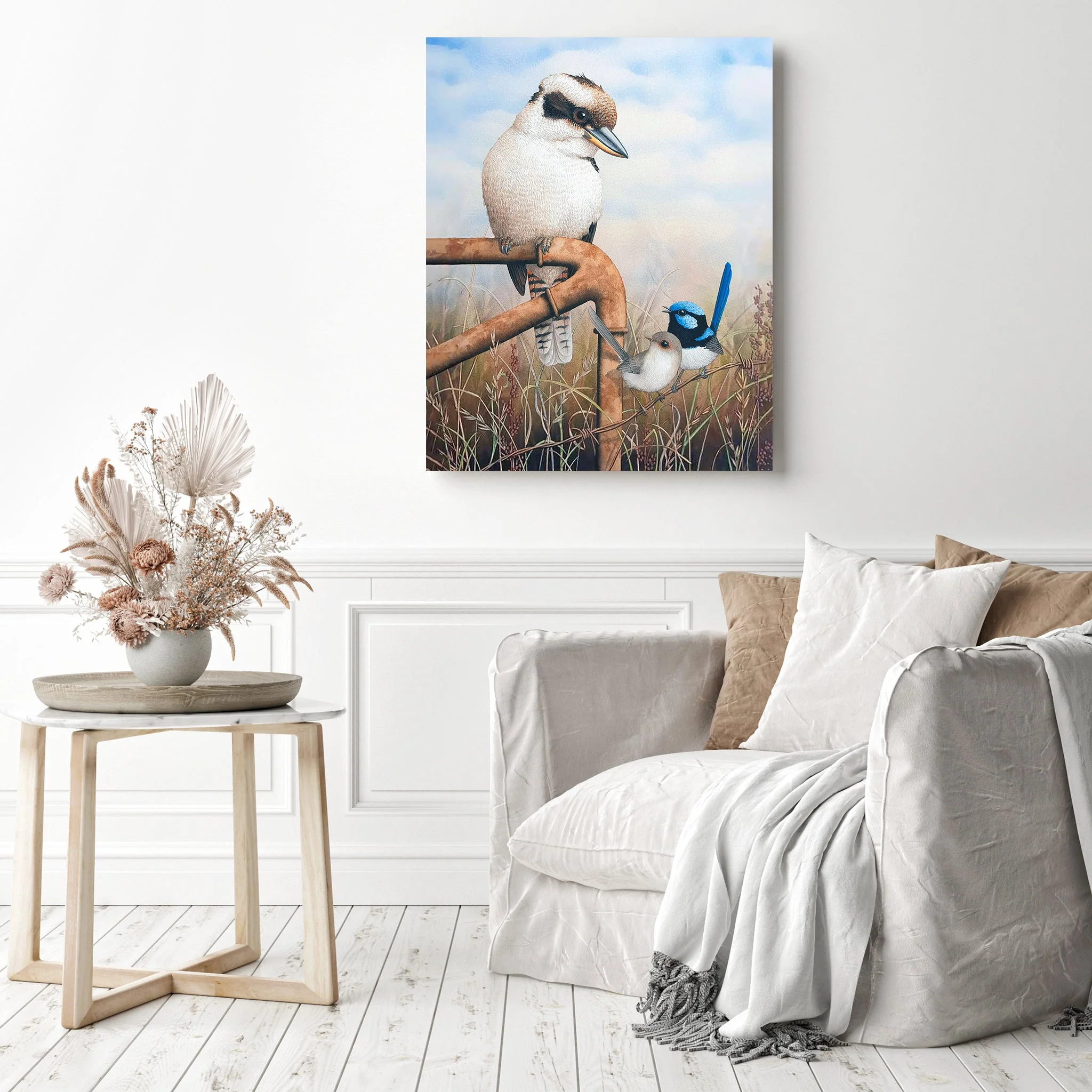 Kookaburra & Wrens | Diamond Painting - Image 3