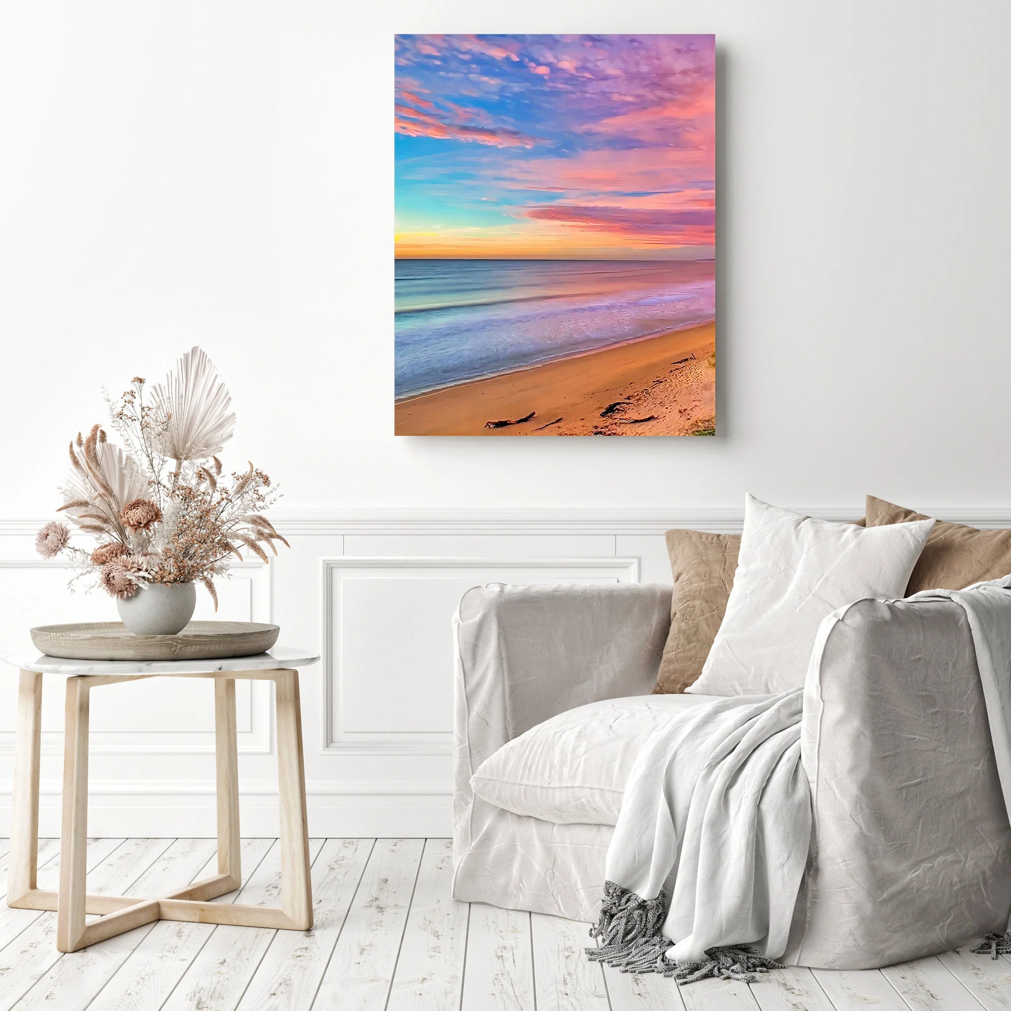 Colorful Beach Sky | Diamond Painting - Image 3
