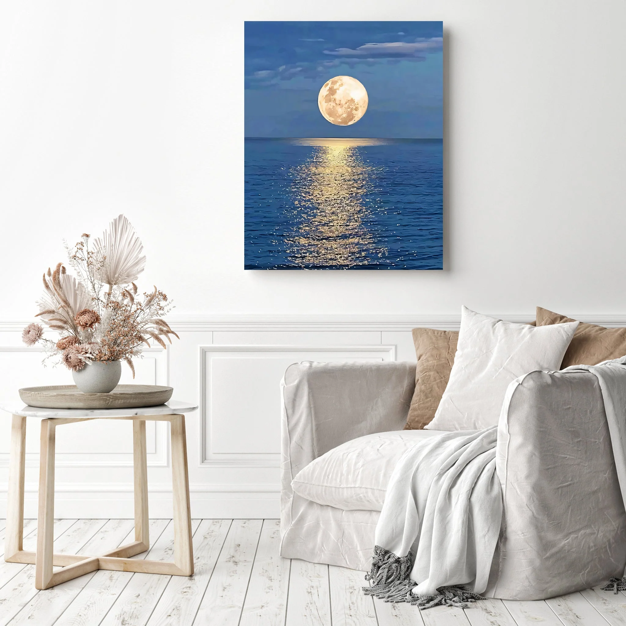 Moonlight Beach | Diamond Painting - Image 3