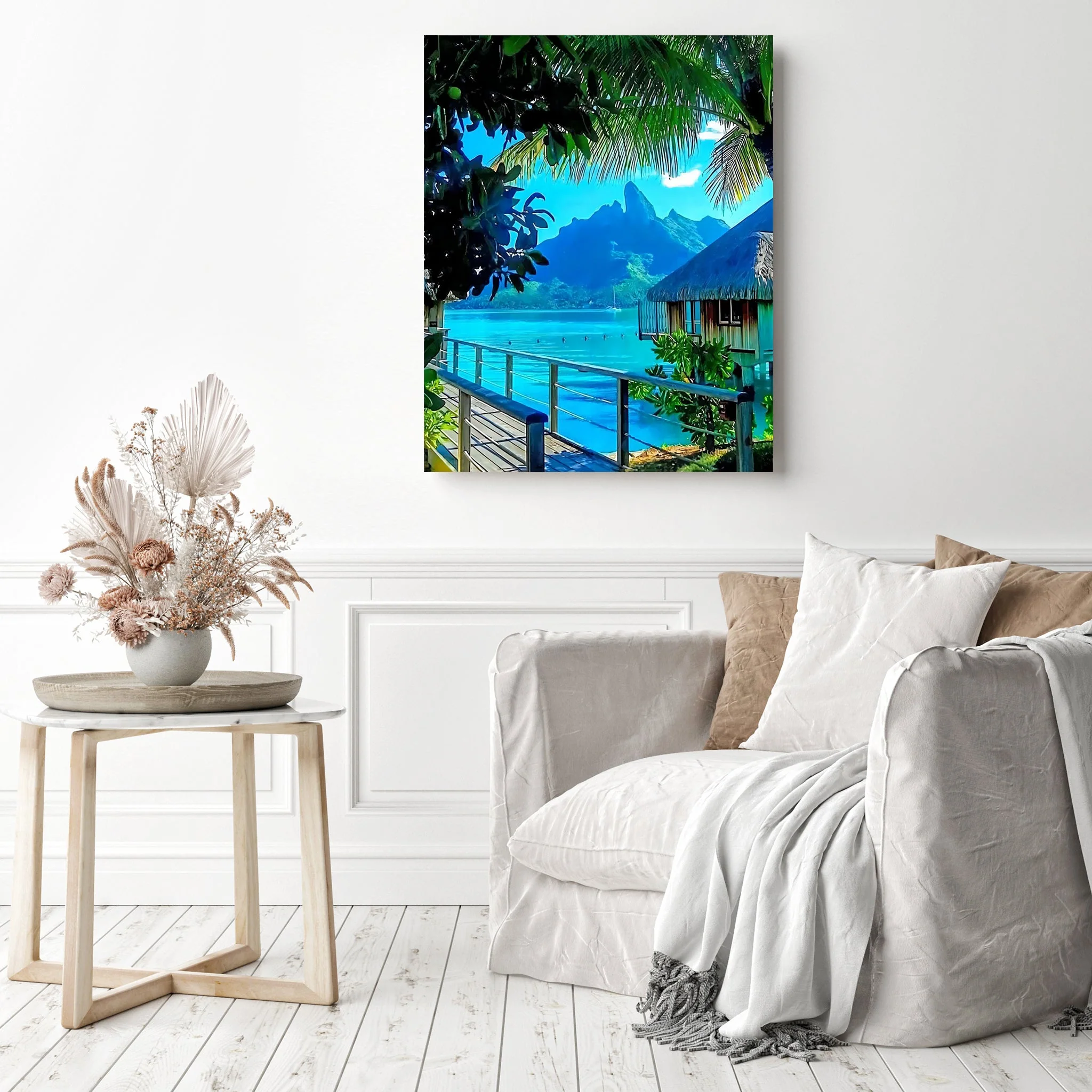 Beautiful Island | Diamond Painting - Image 3