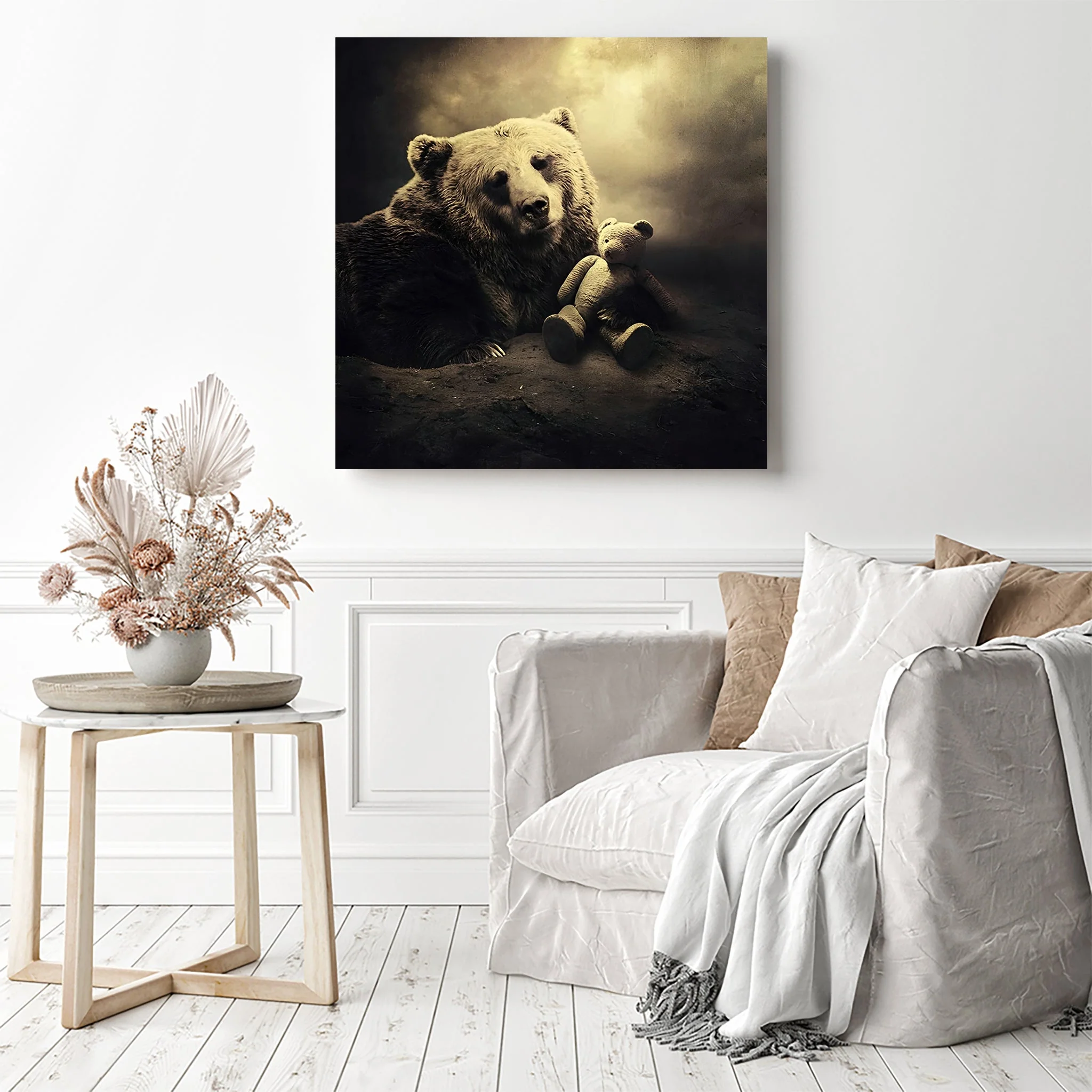 Two Teddies | Diamond Painting - Image 3