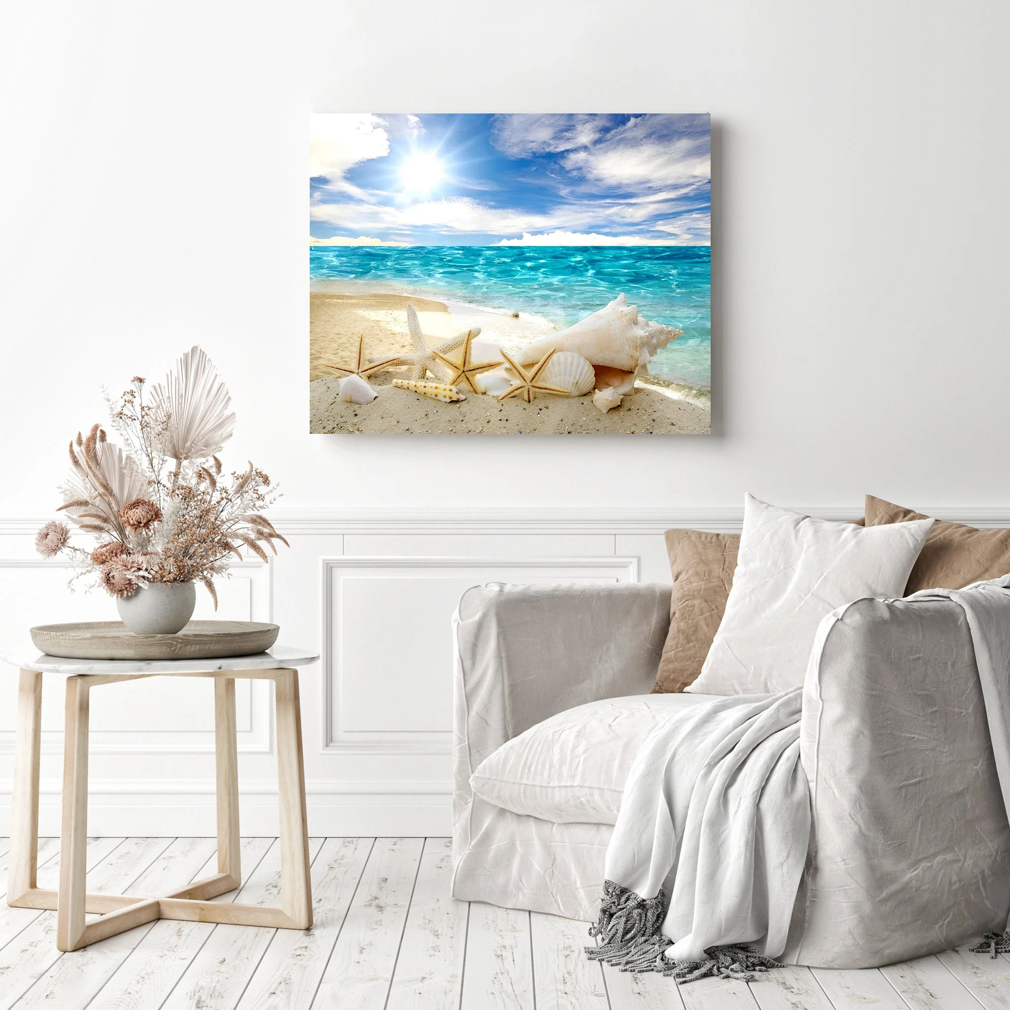 Romantic Starfish Shell Beach Summer | Diamond Painting - Image 3