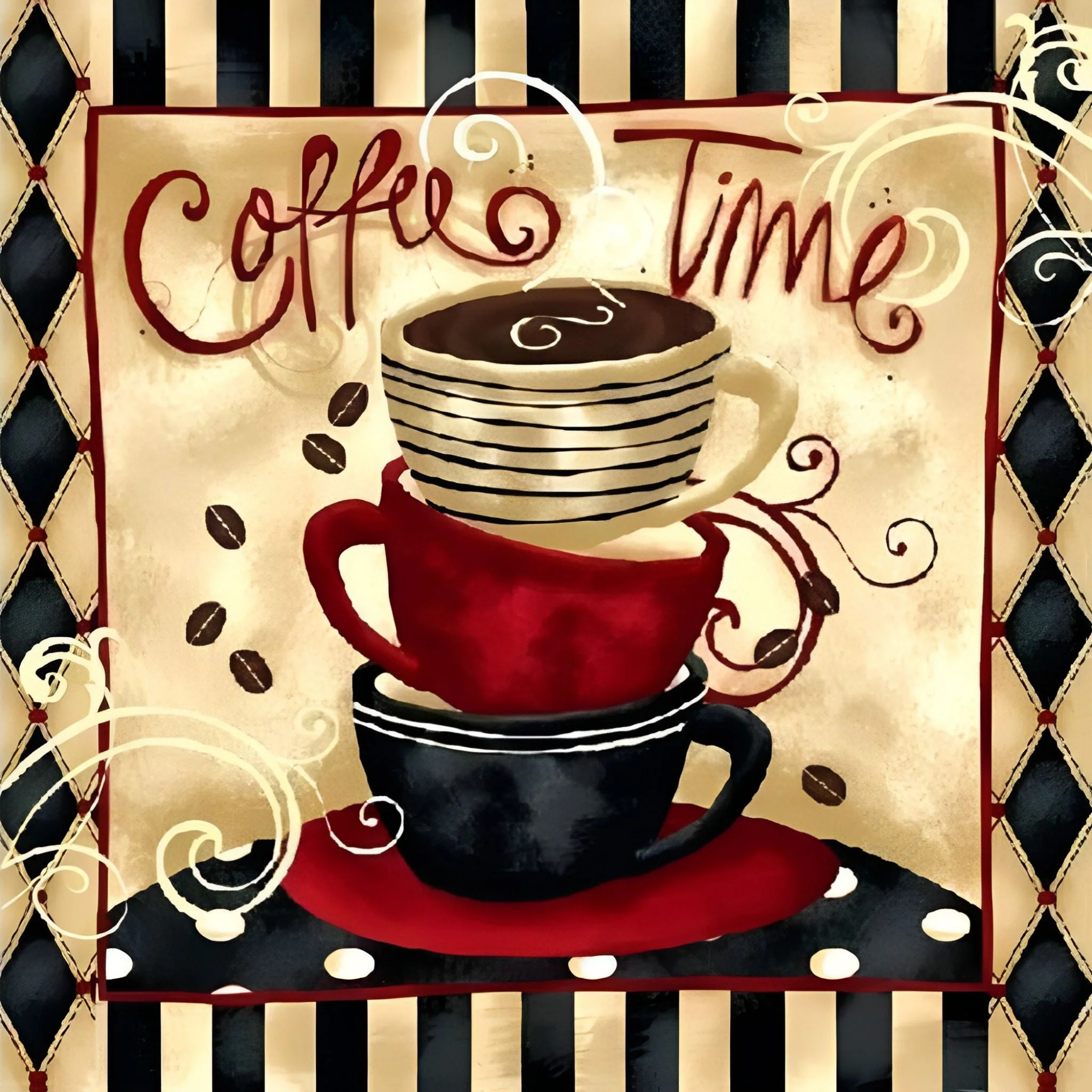 Coffee Cup | Diamond Painting - Image 2
