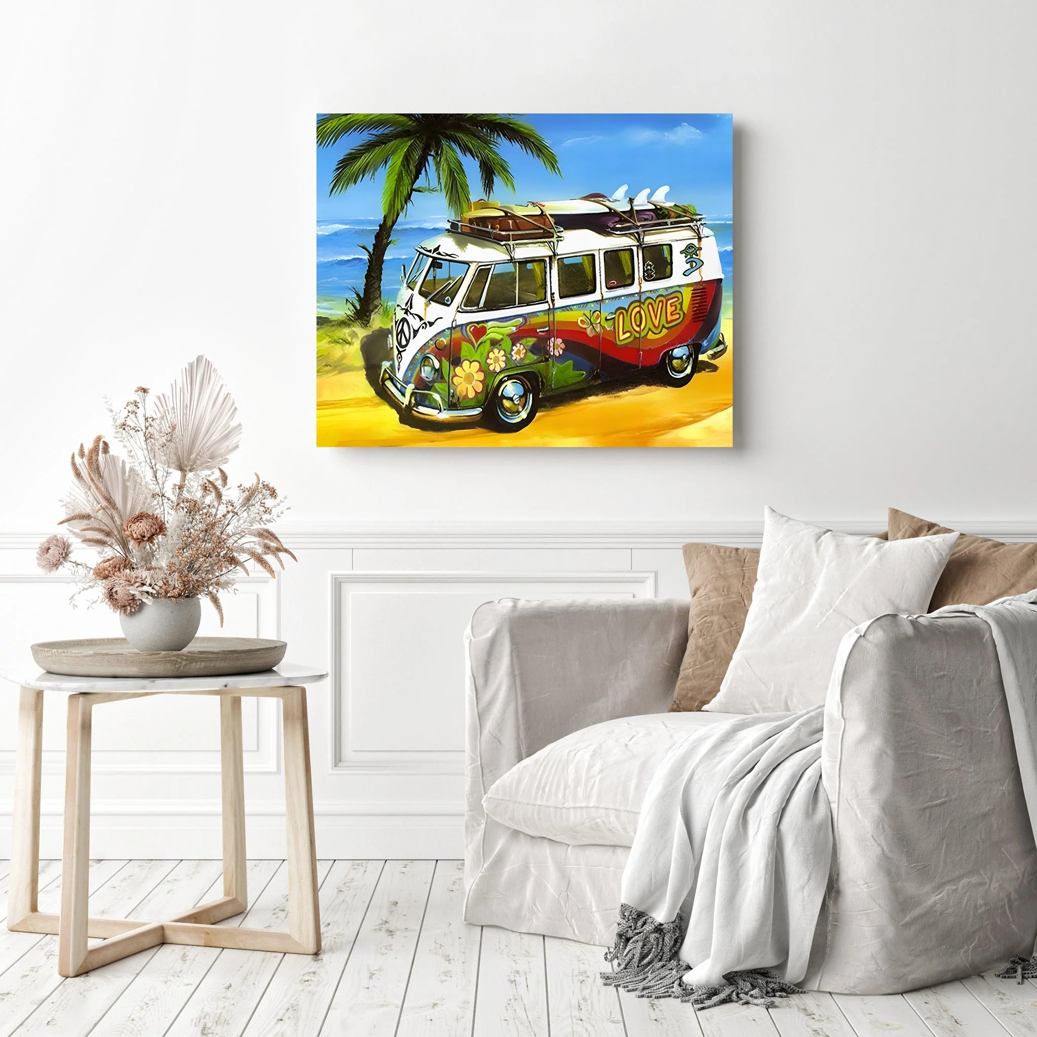 Seaside Bus Rhinestone | Diamond Painting - Image 3