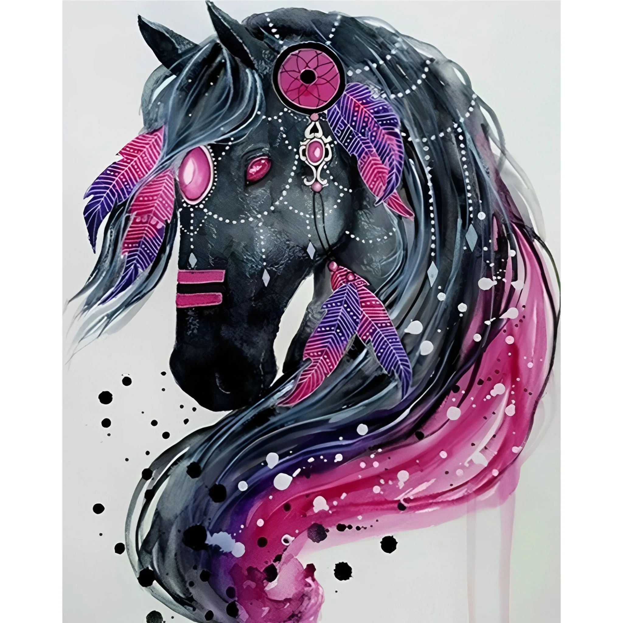 Dream Catcher Horse | Diamond Painting - Image 2