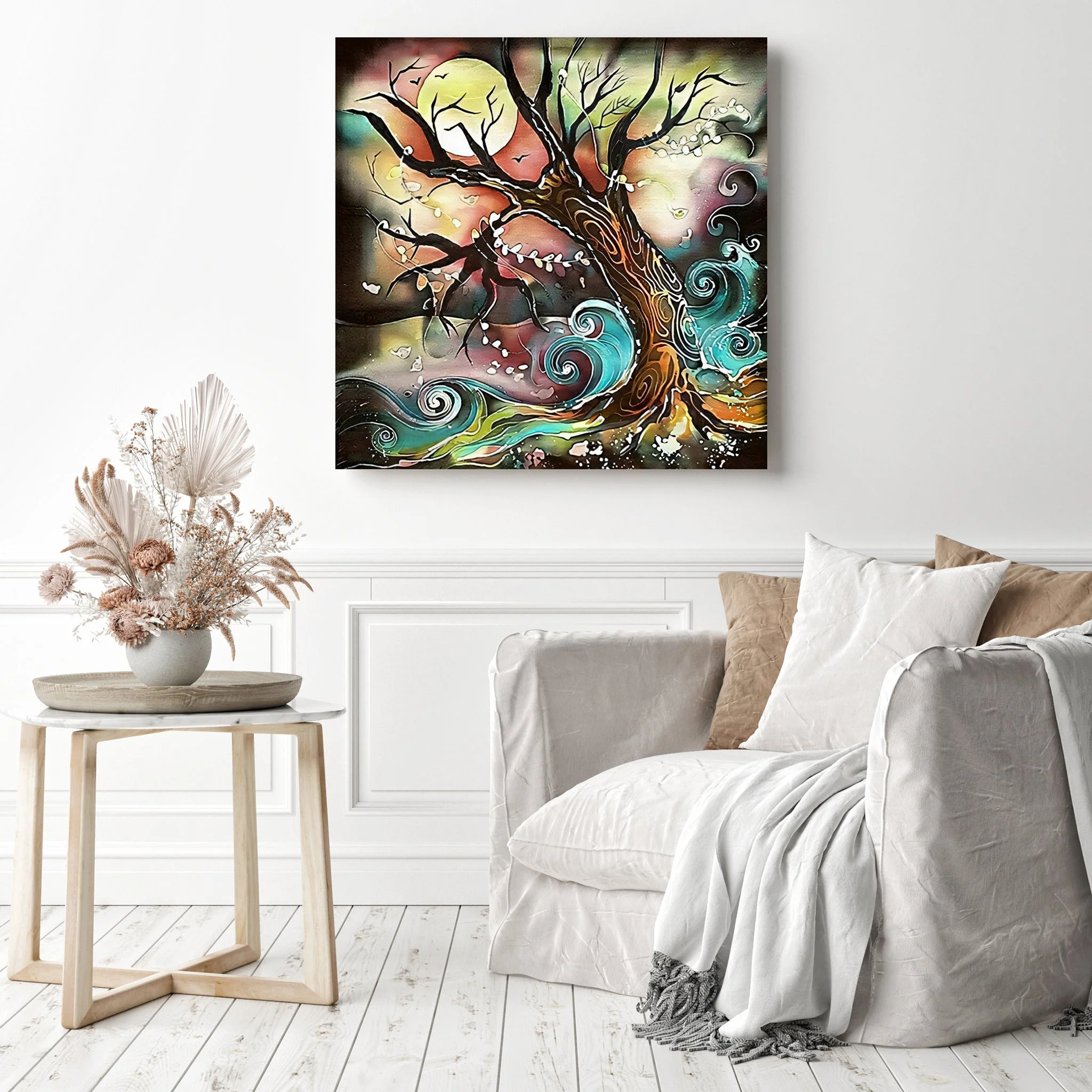 Creepy Tree Scenery | Diamond Painting - Image 3