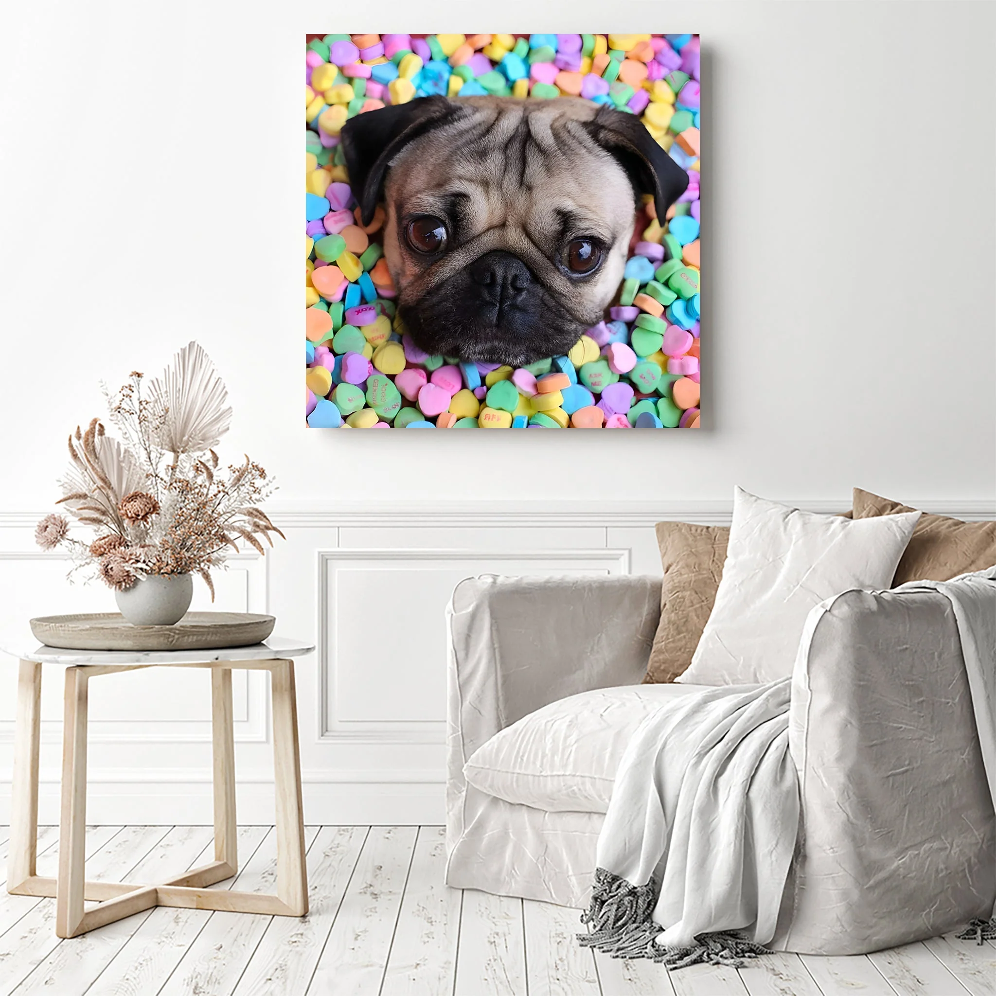 Funny Cute Dog Candy | Diamond Painting - Image 3