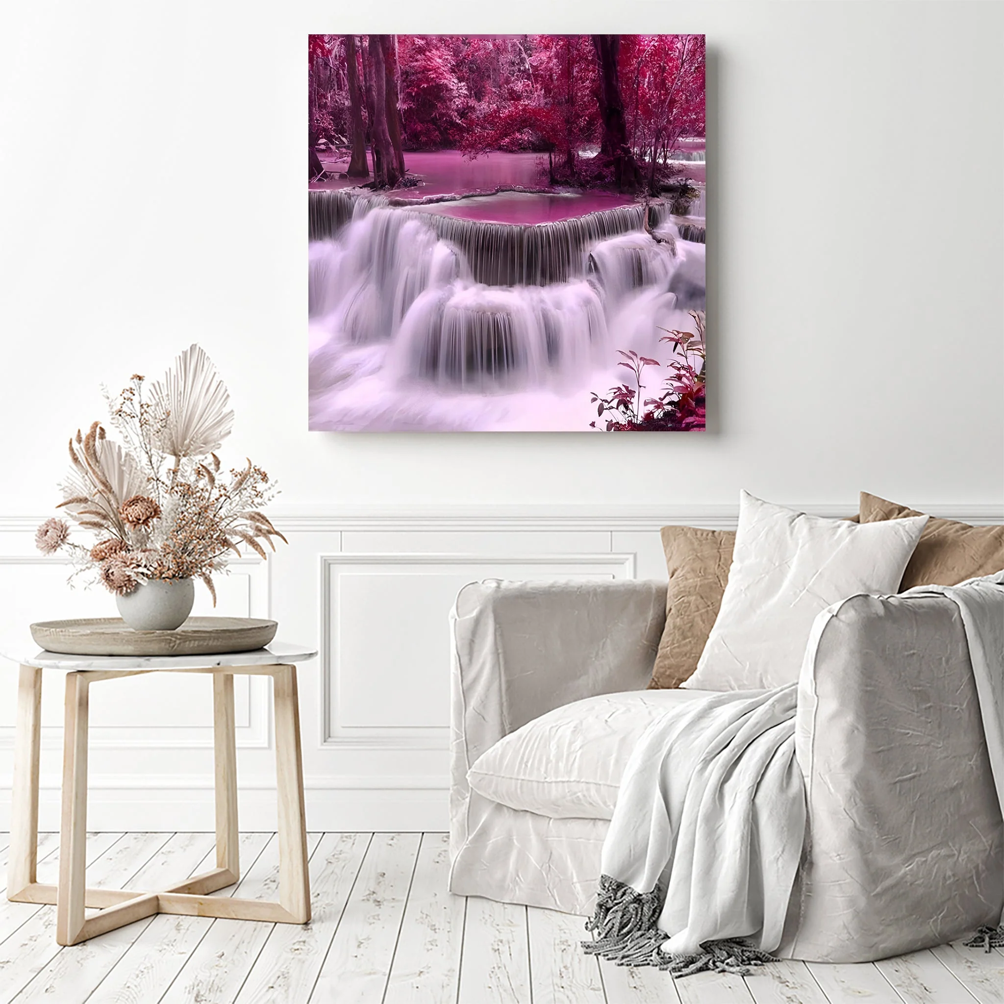 Beautiful Autumn Series Waterfalls | Diamond Painting - Image 3