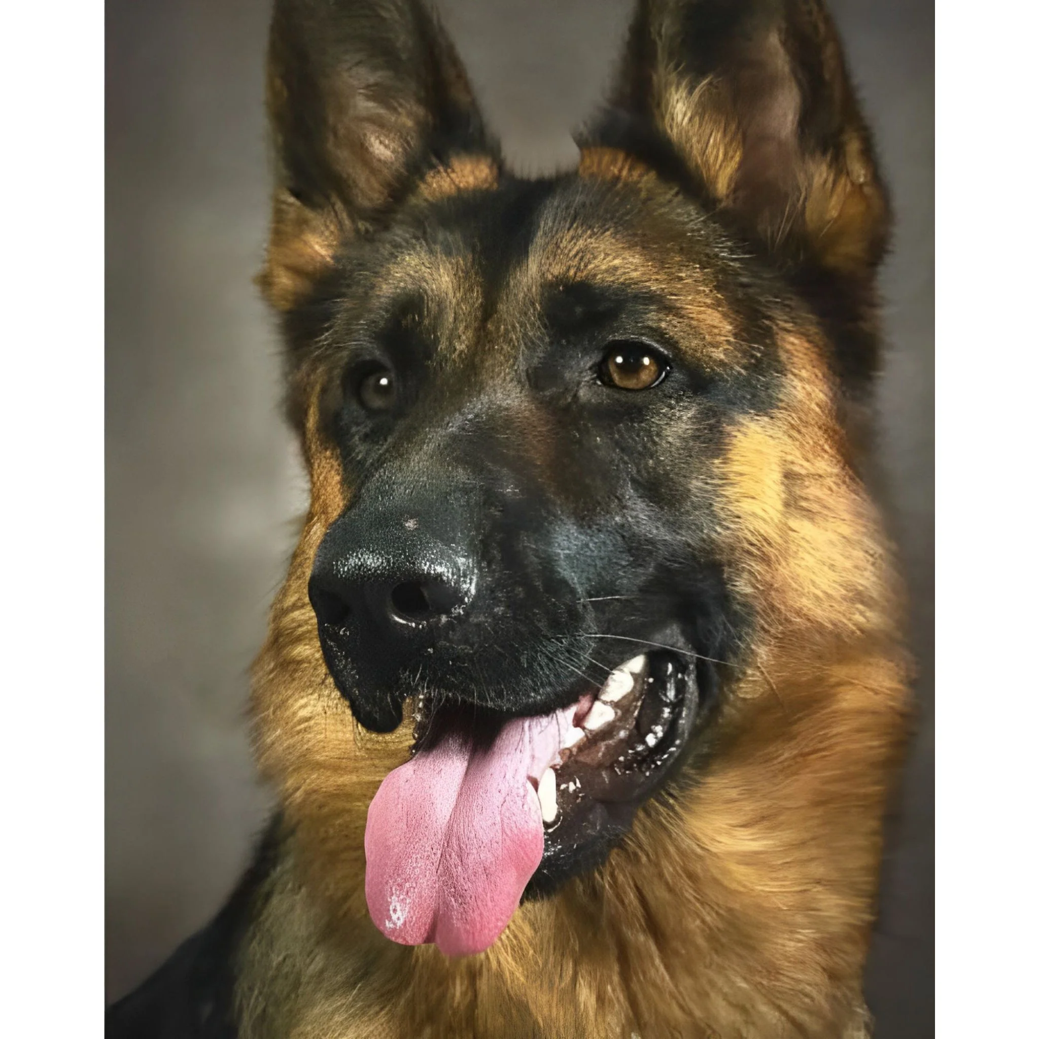 German Shepherd Dog | Diamond Painting - Image 2