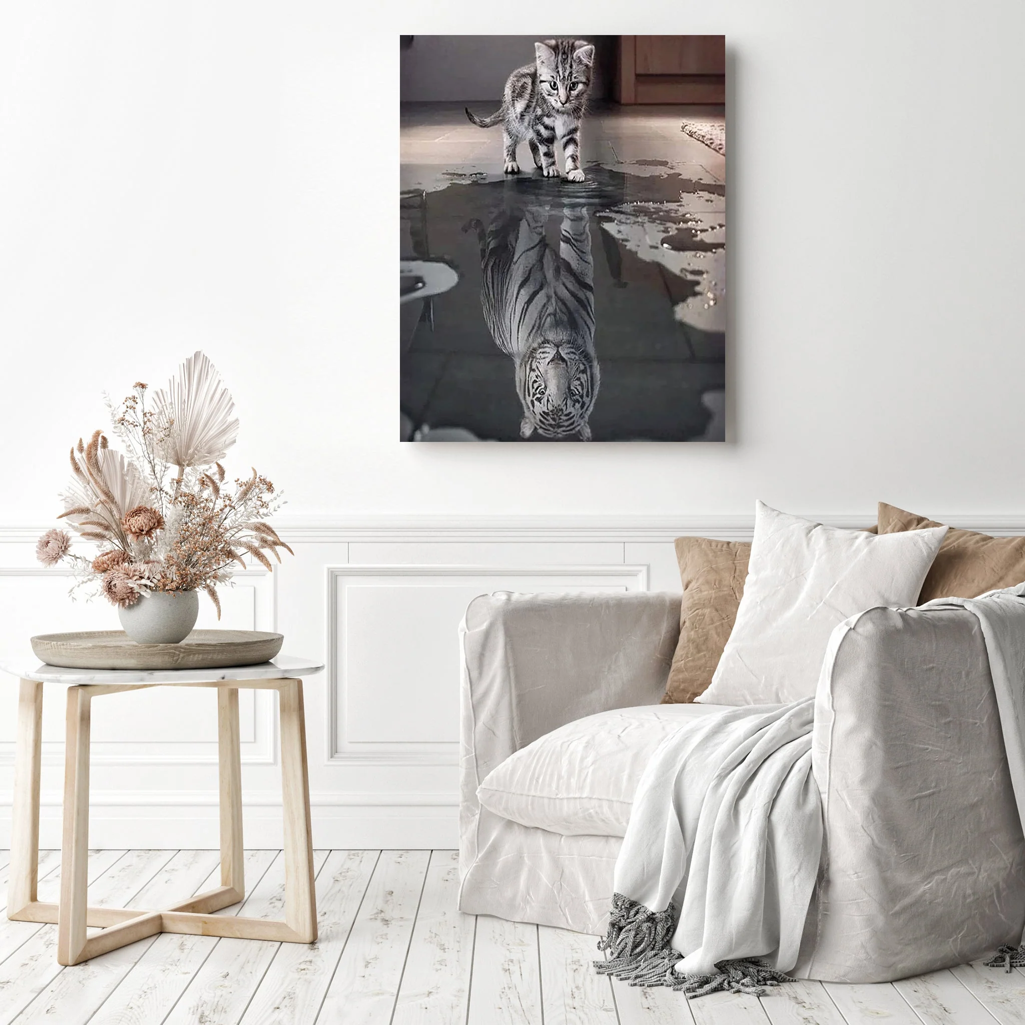 Cat Or Tiger | Diamond Painting - Image 3