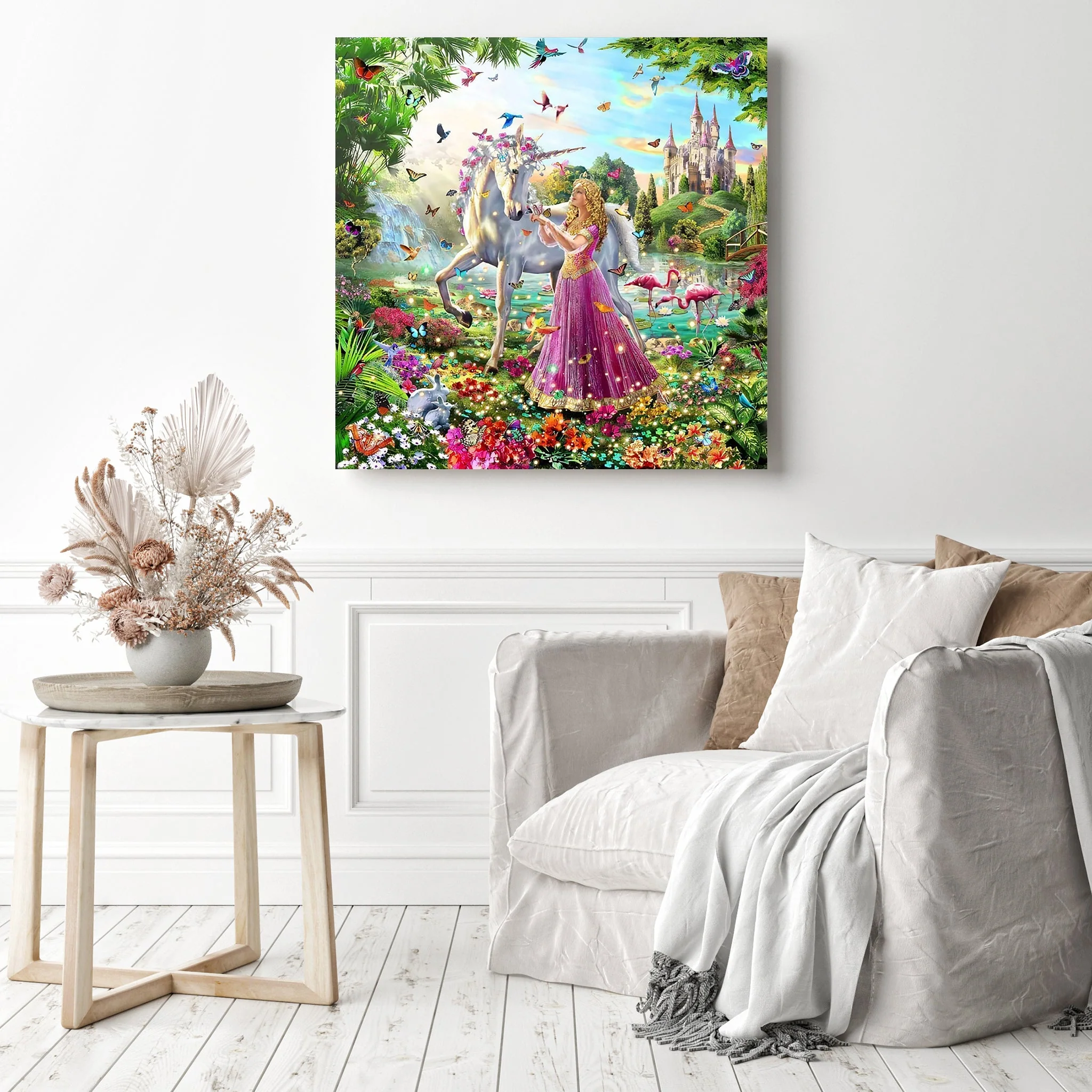 Castle Unicorn | Diamond Painting - Image 3