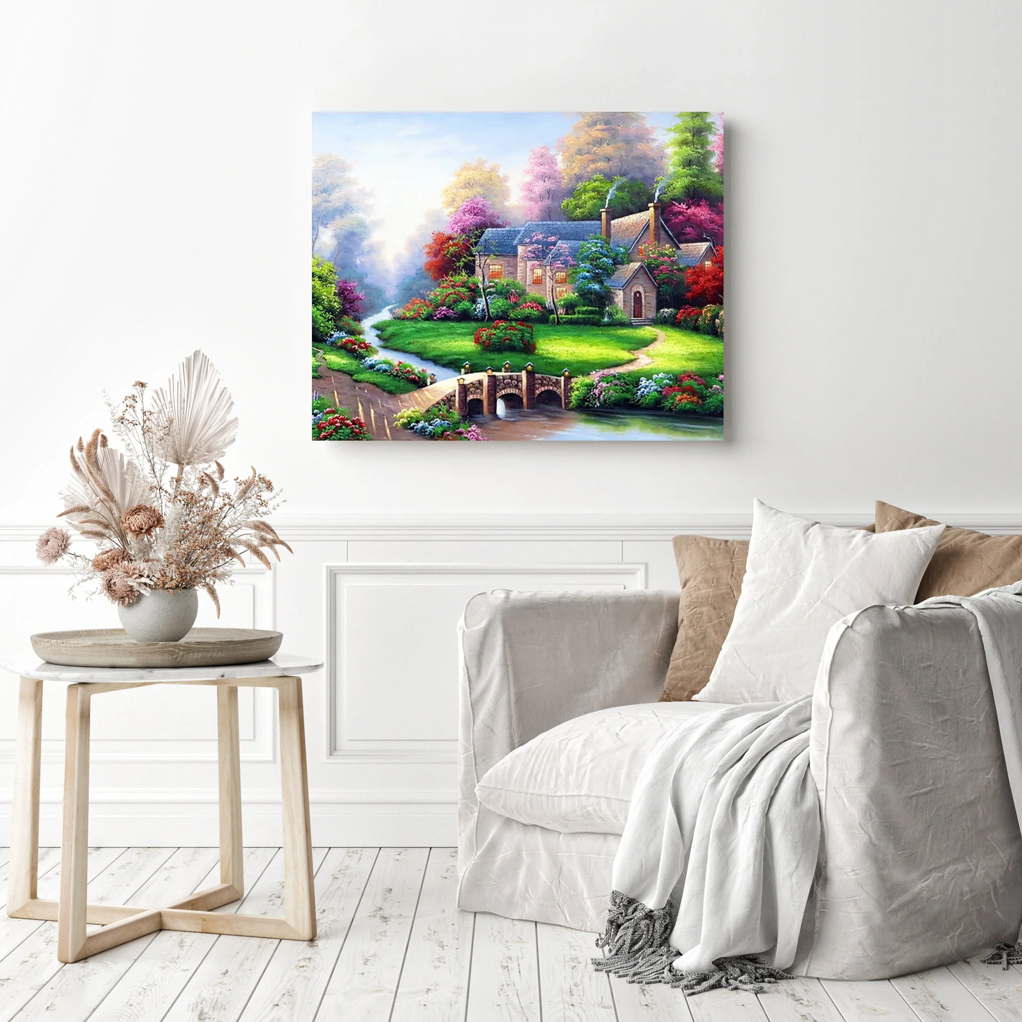 Spring Village Decor House | Diamond Painting - Image 3
