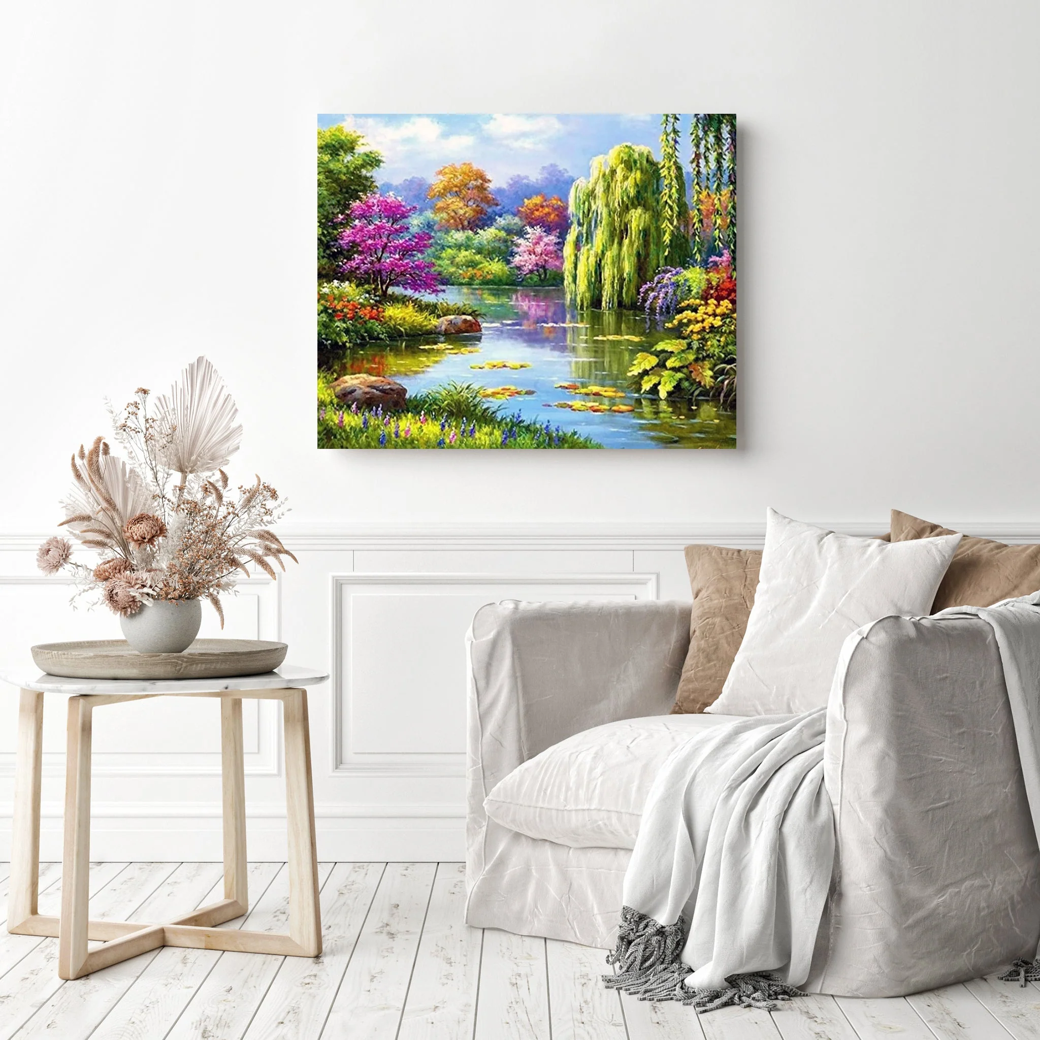 Nature Forest Lake | Diamond Painting - Image 3