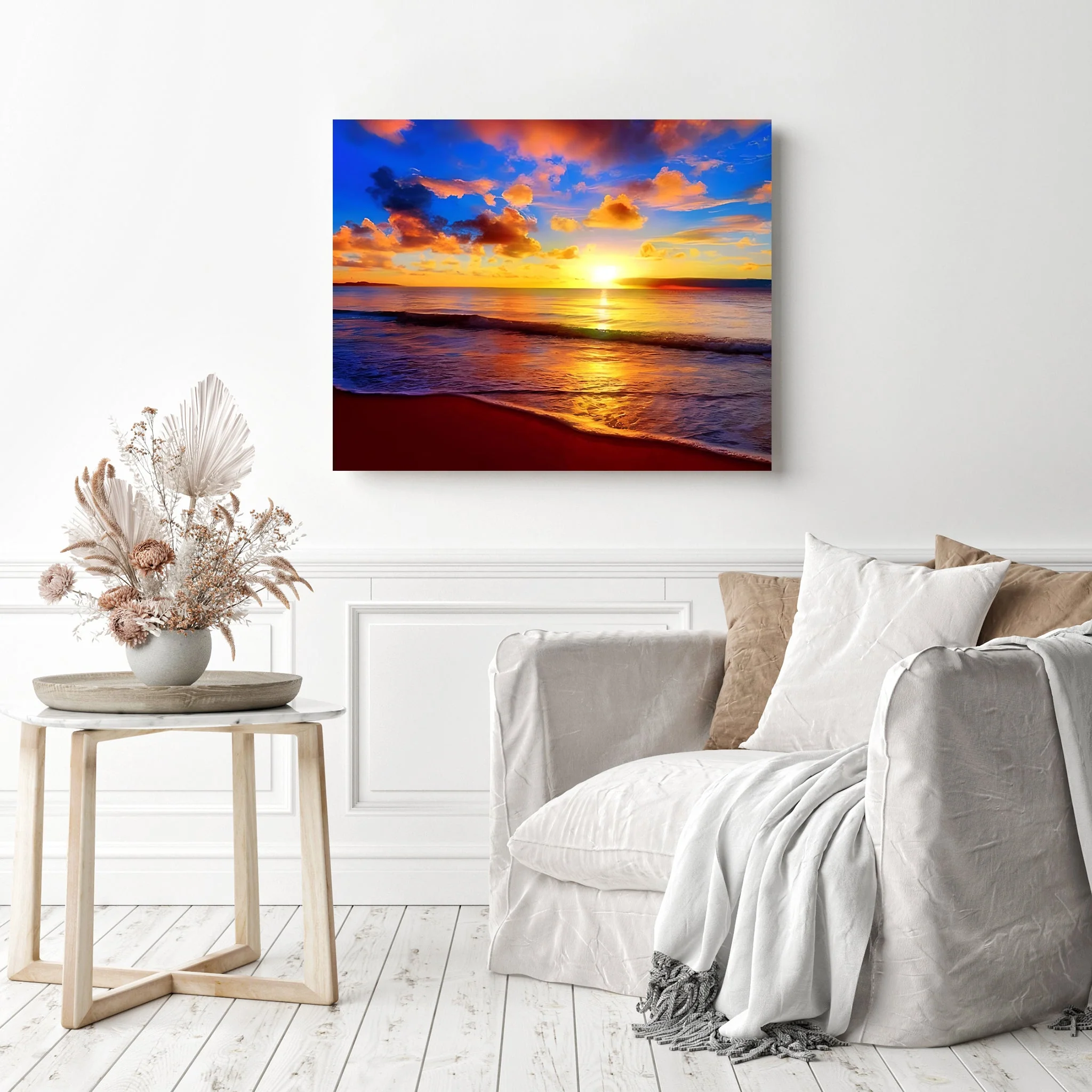 Fantastic Sunset Sea Beach Summer | Diamond Painting - Image 3