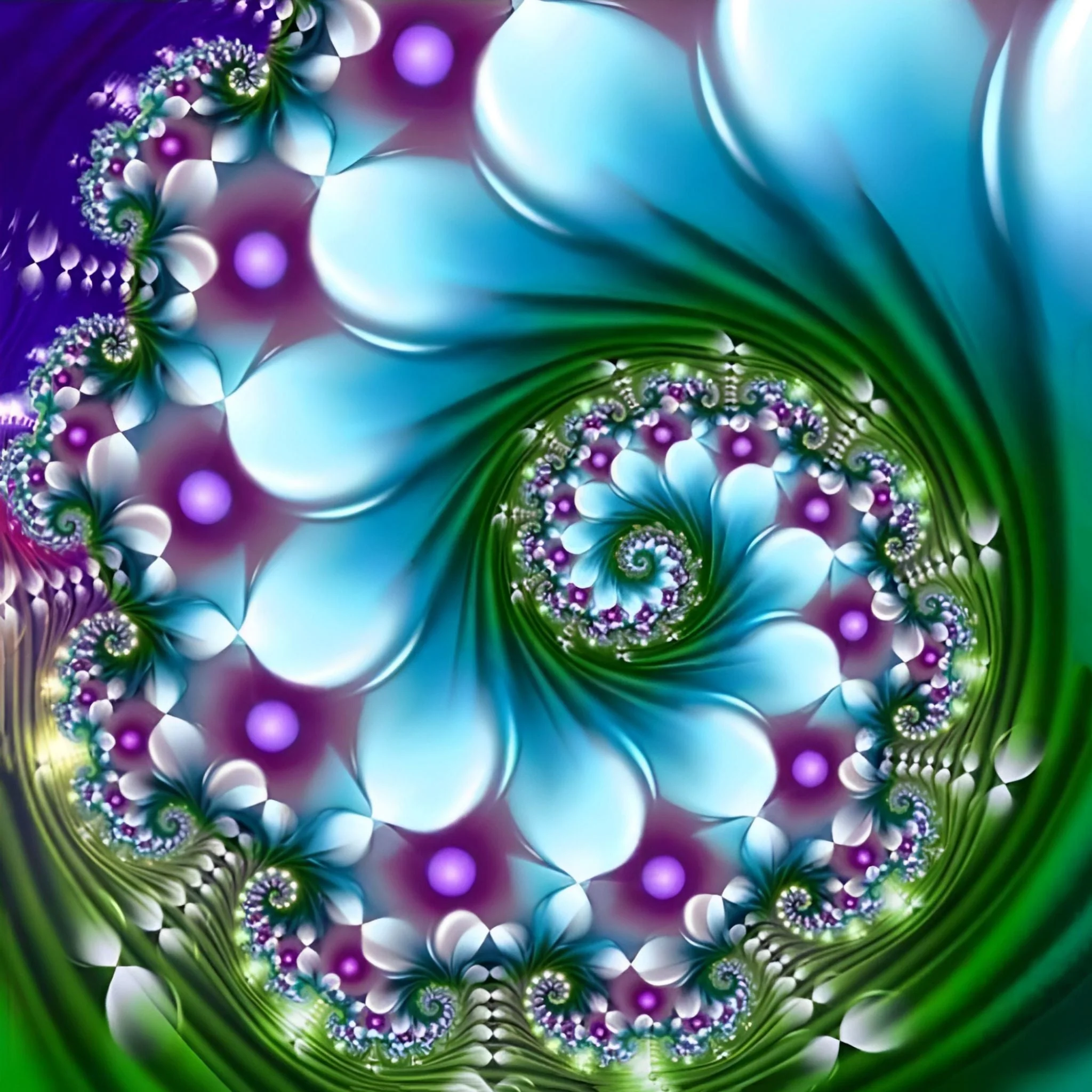Crystal Abstract Mandala | Diamond Painting - Image 2