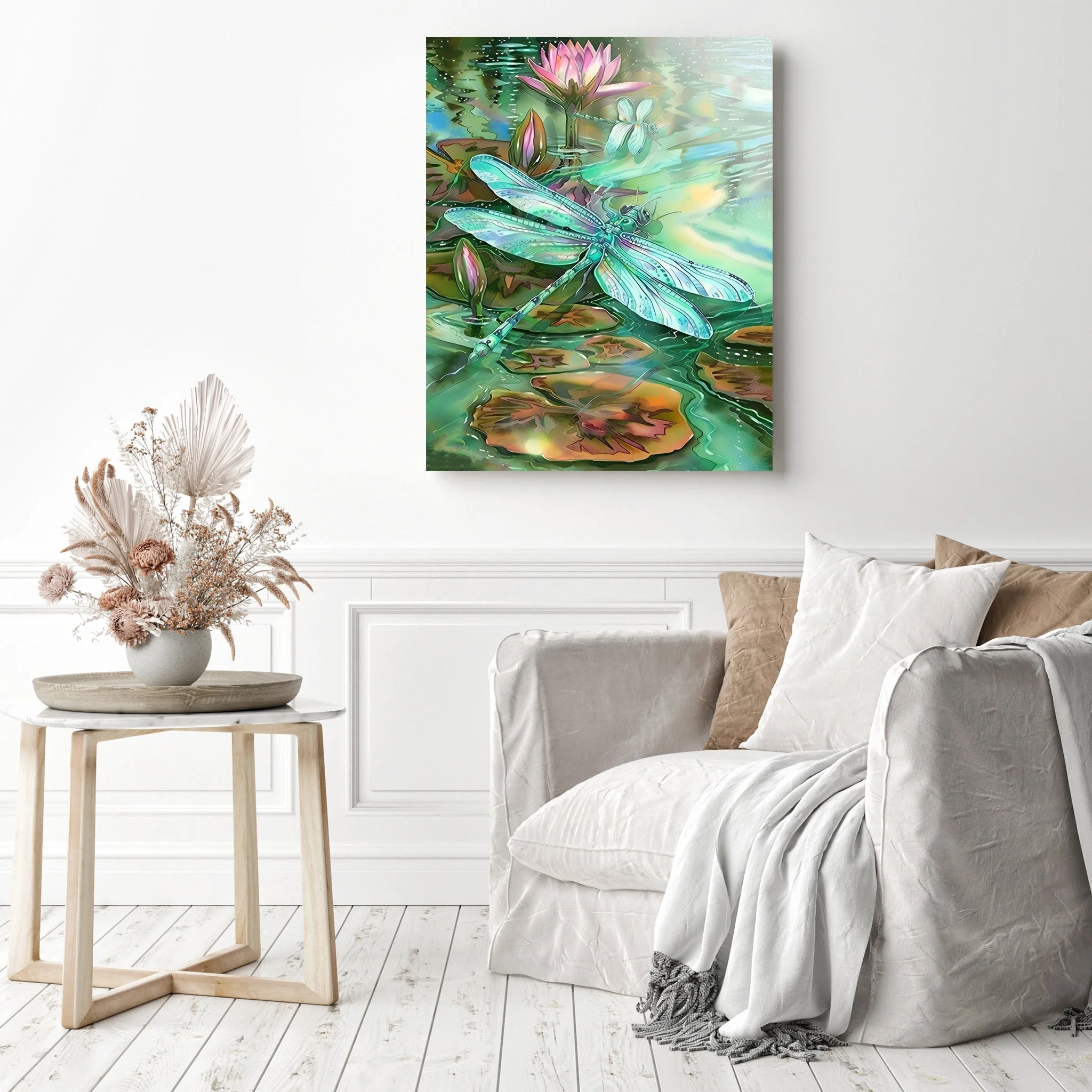 Life Ends at this Moment Dragonfly | Diamond Painting - Image 3
