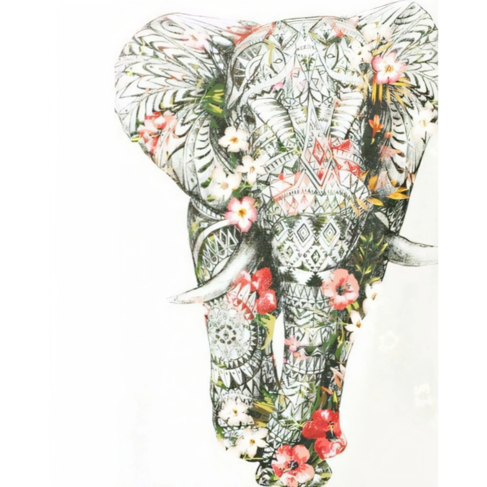 Bedazzled Special Colorful Elephant | Diamond Painting - Image 2