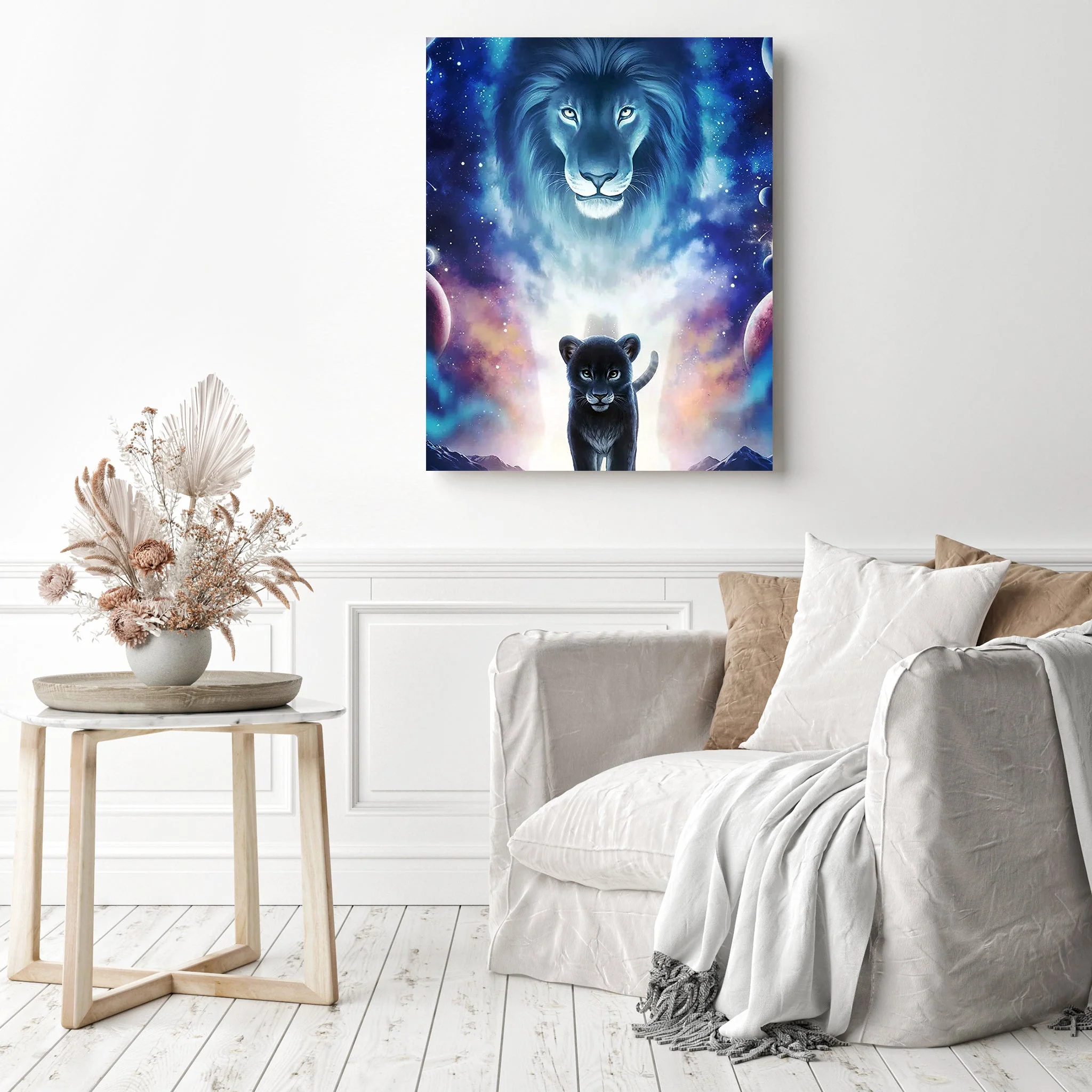 Mirror Of The King Lion | Diamond Painting - Image 3
