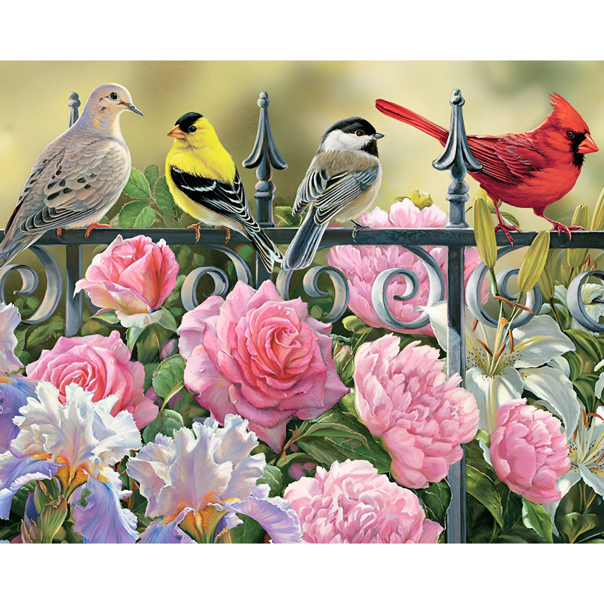 Flower And Birds | Diamond Painting - Image 2