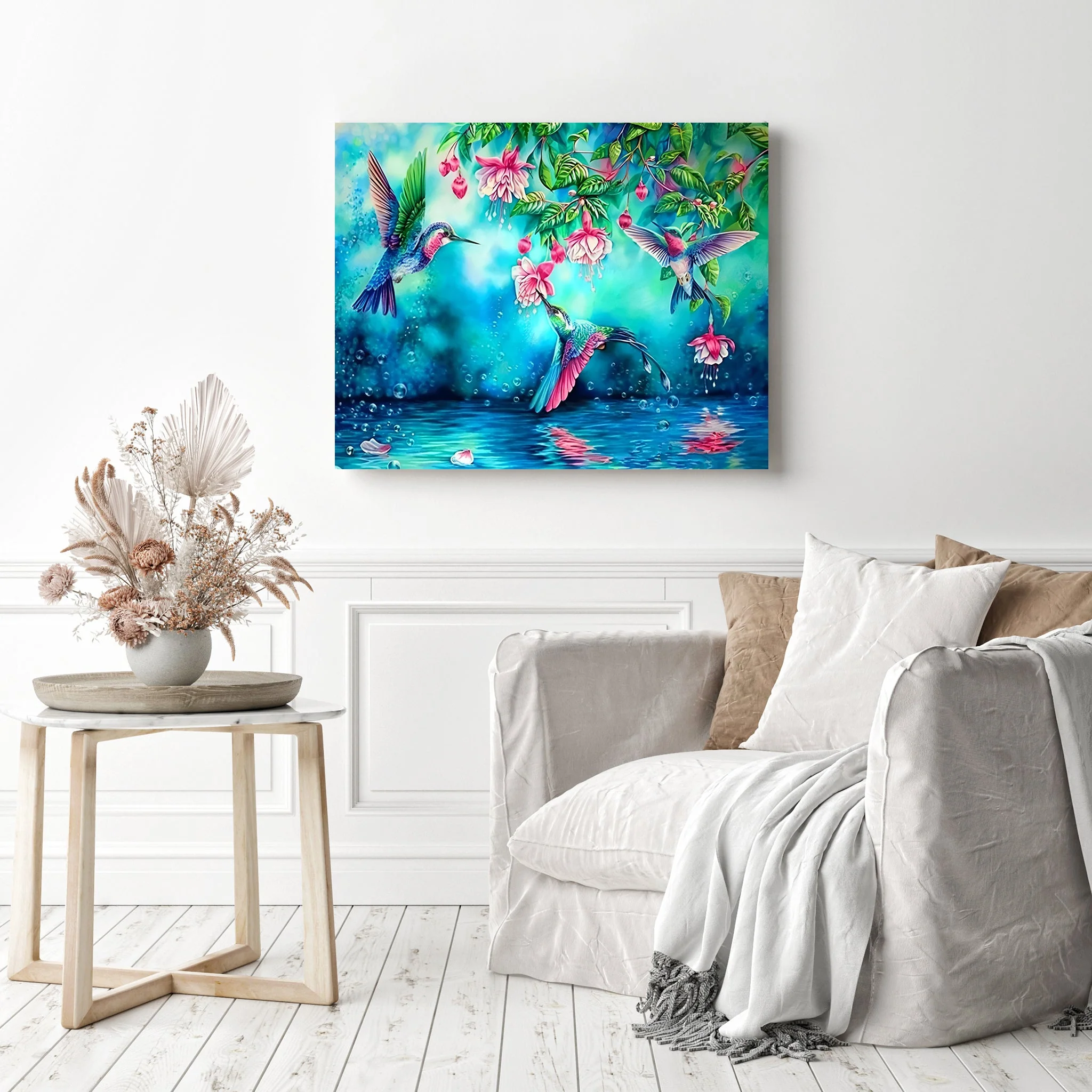 Hummingbirds | Diamond Painting - Image 3