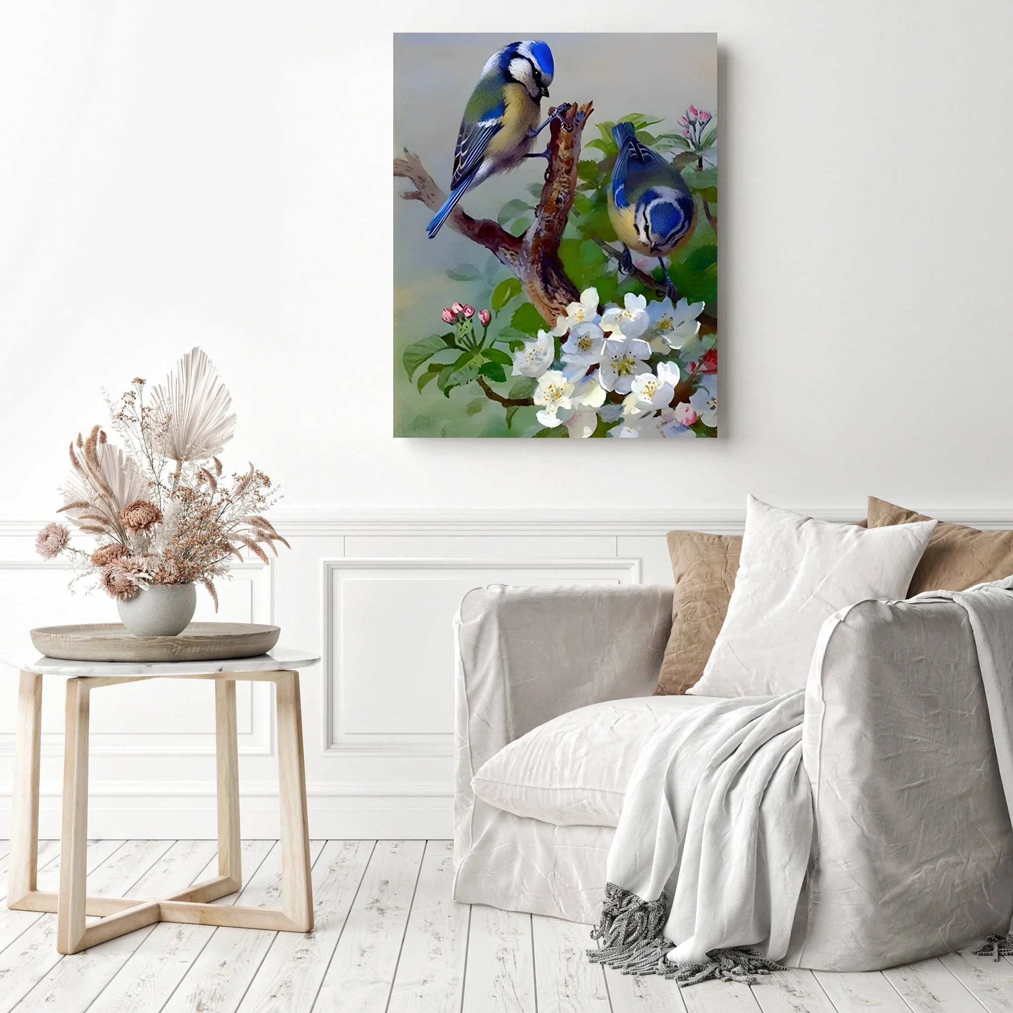 Flower Birds | Diamond Painting - Image 3