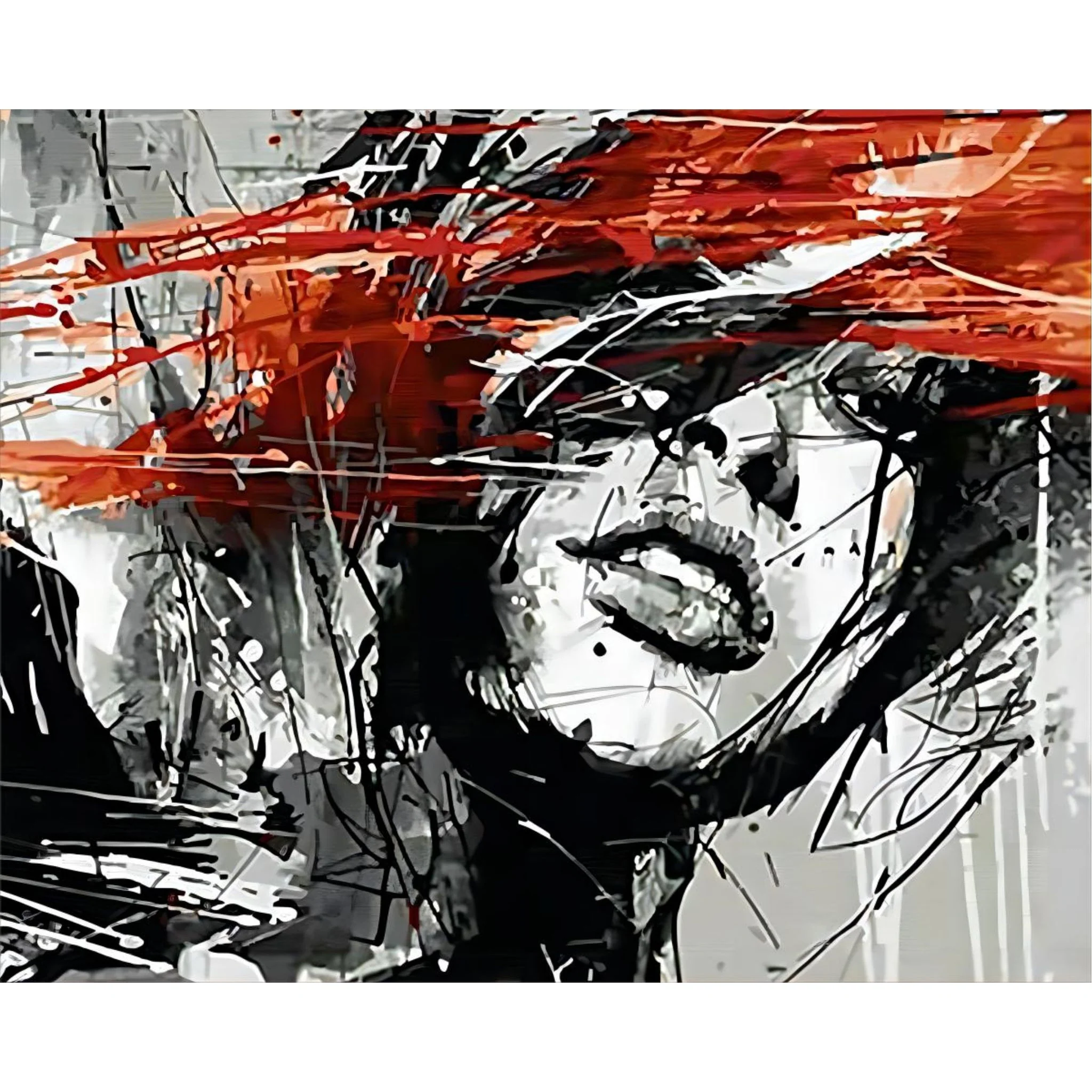 Black Dream Girl | Diamond Painting - Image 2