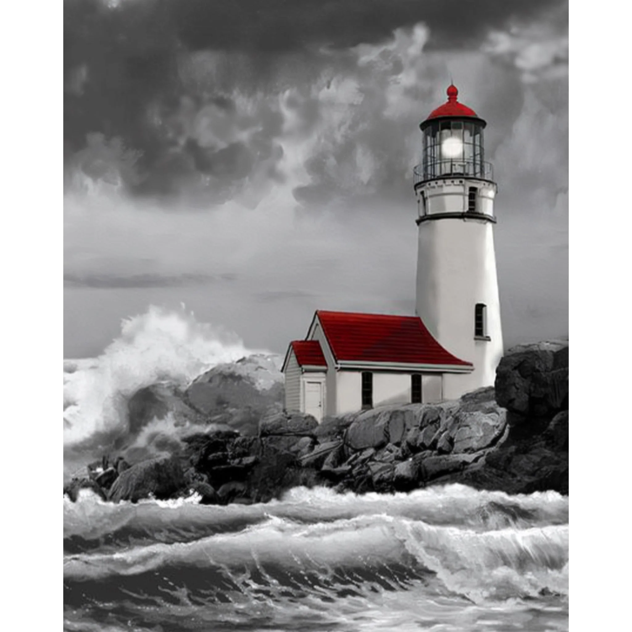 Lighthouse | Diamond Painting - Image 2