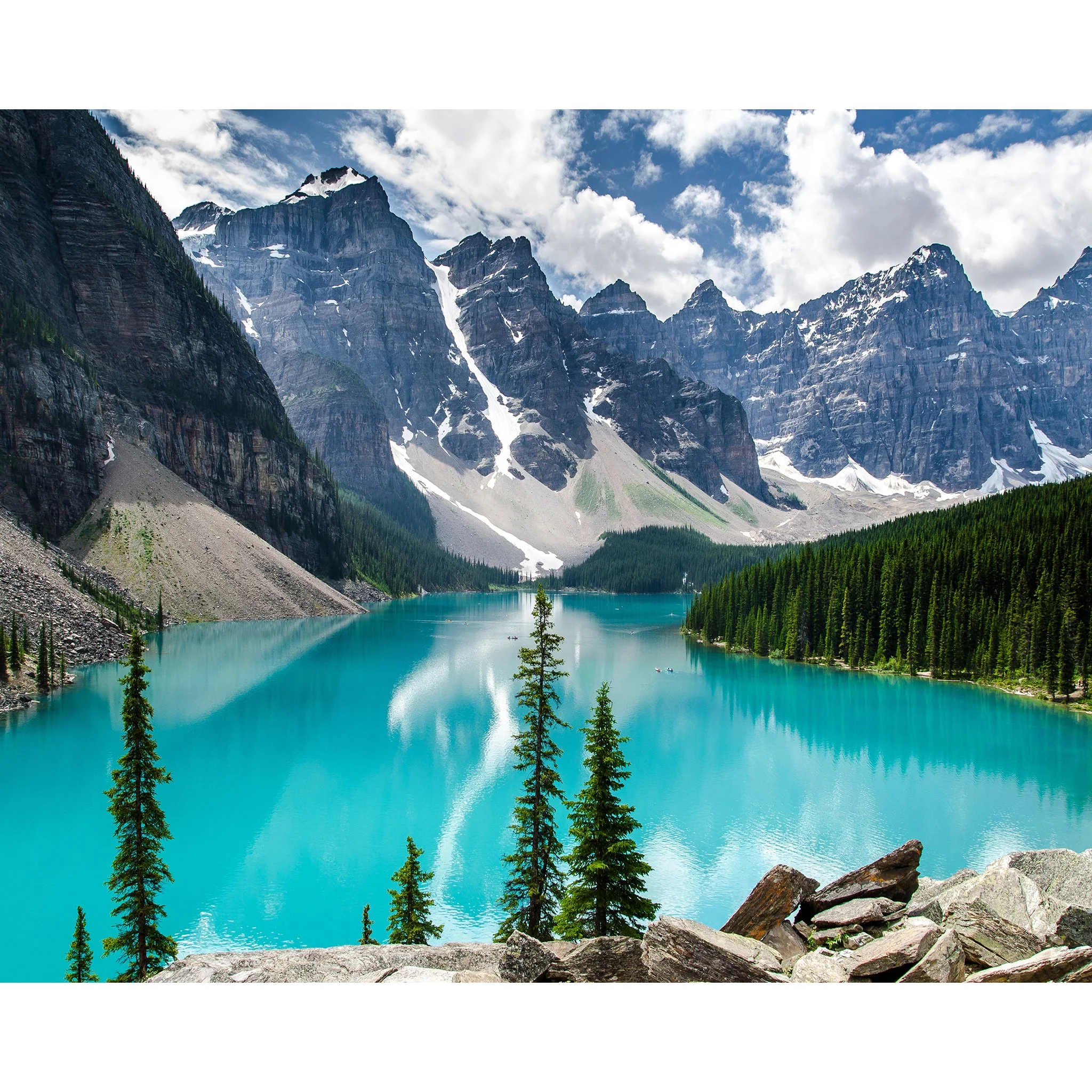 Mountain Lakeview | Diamond Painting - Image 2