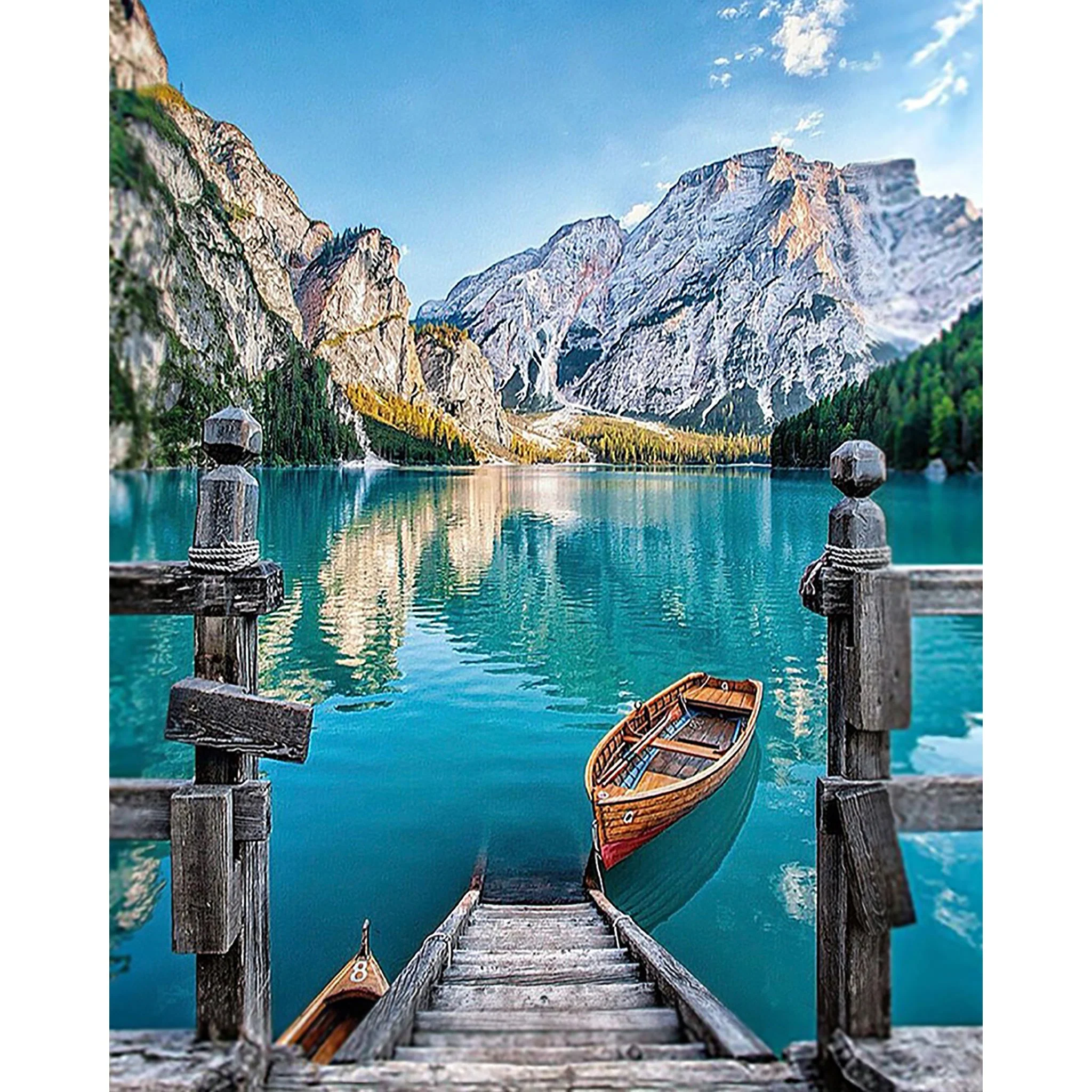 Boats | Diamond Painting - Image 2