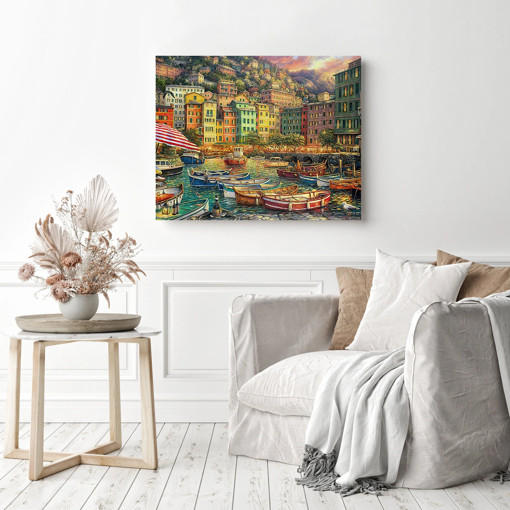 Harbor Boats | Diamond Painting - Image 3