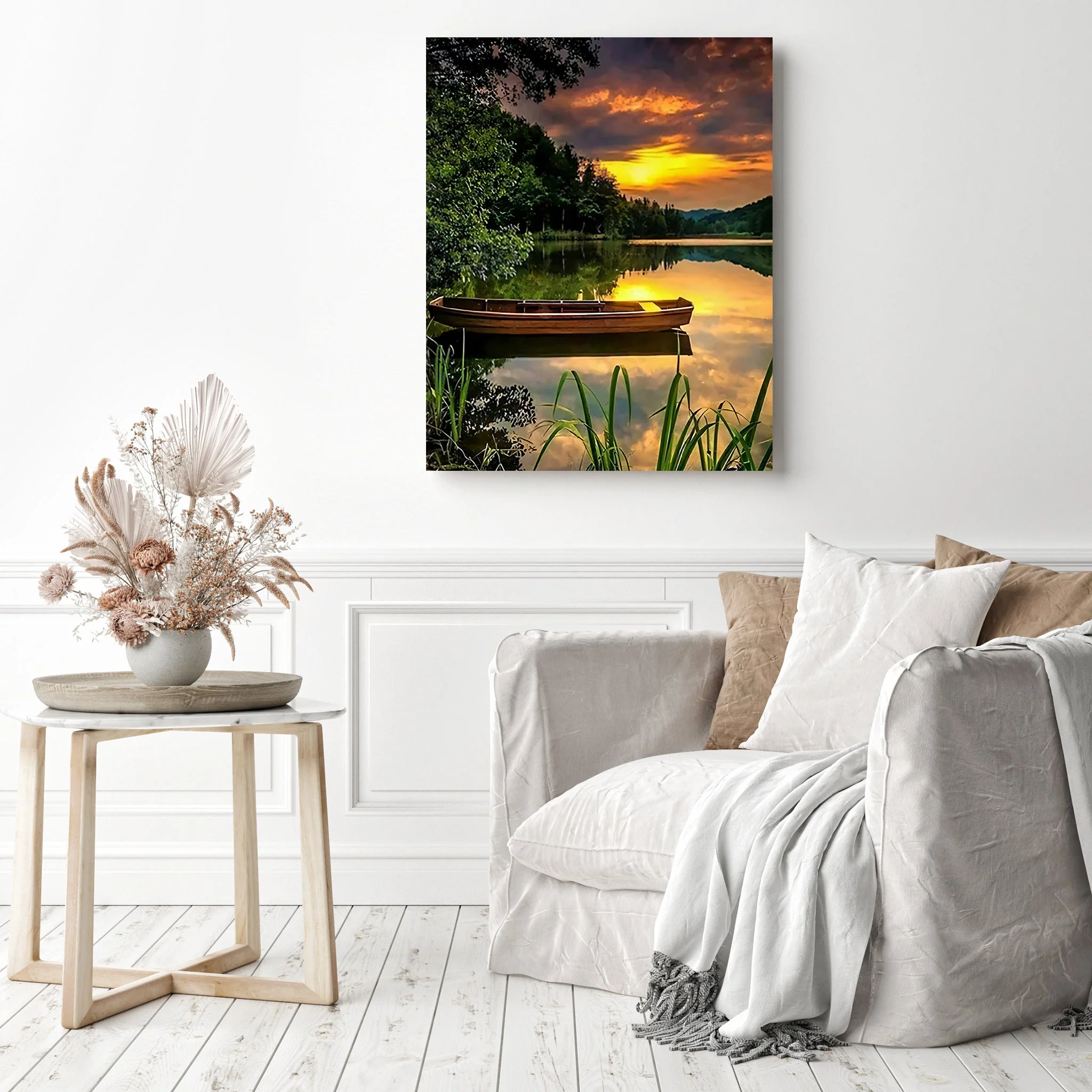 Peaceful Boat | Diamond Painting - Image 3