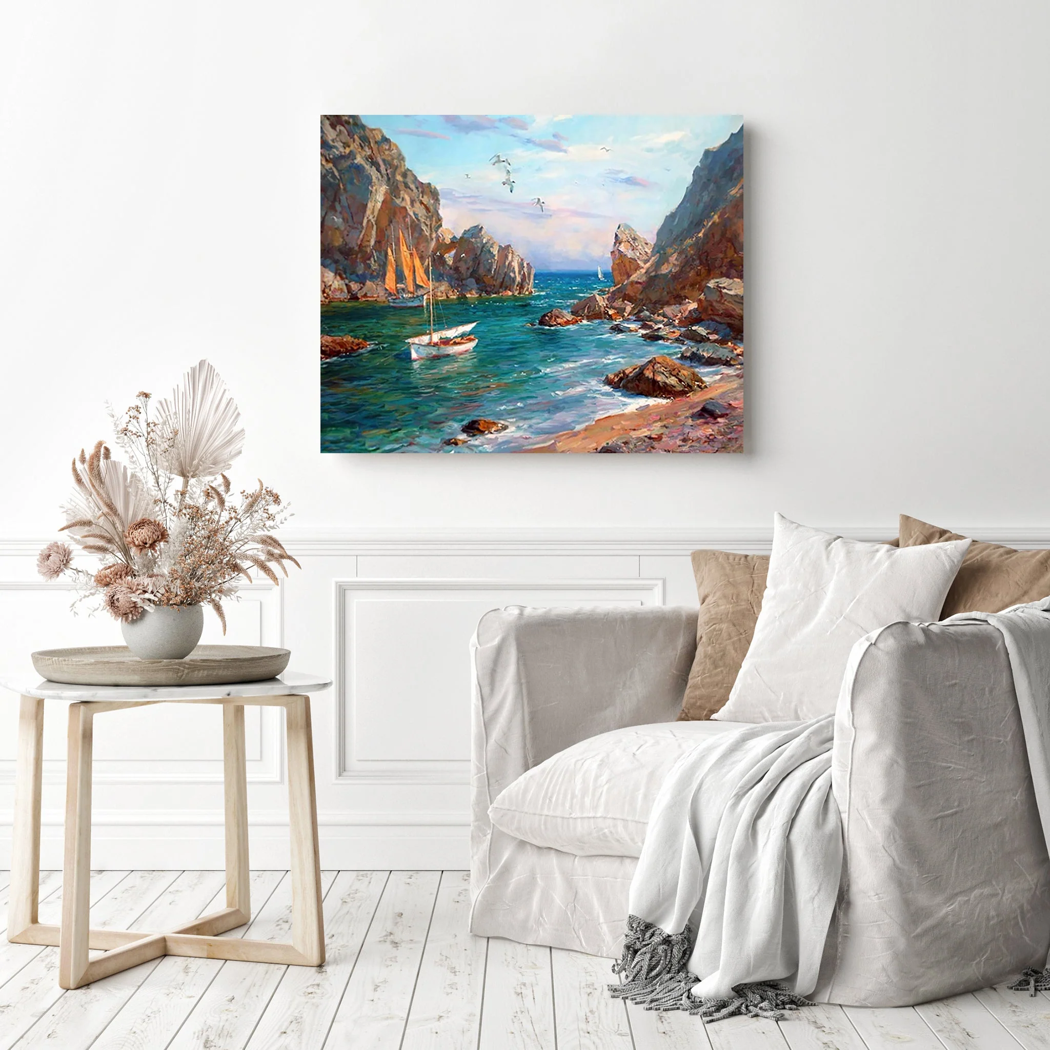 Ocean Breeze Boats | Diamond Painting - Image 3
