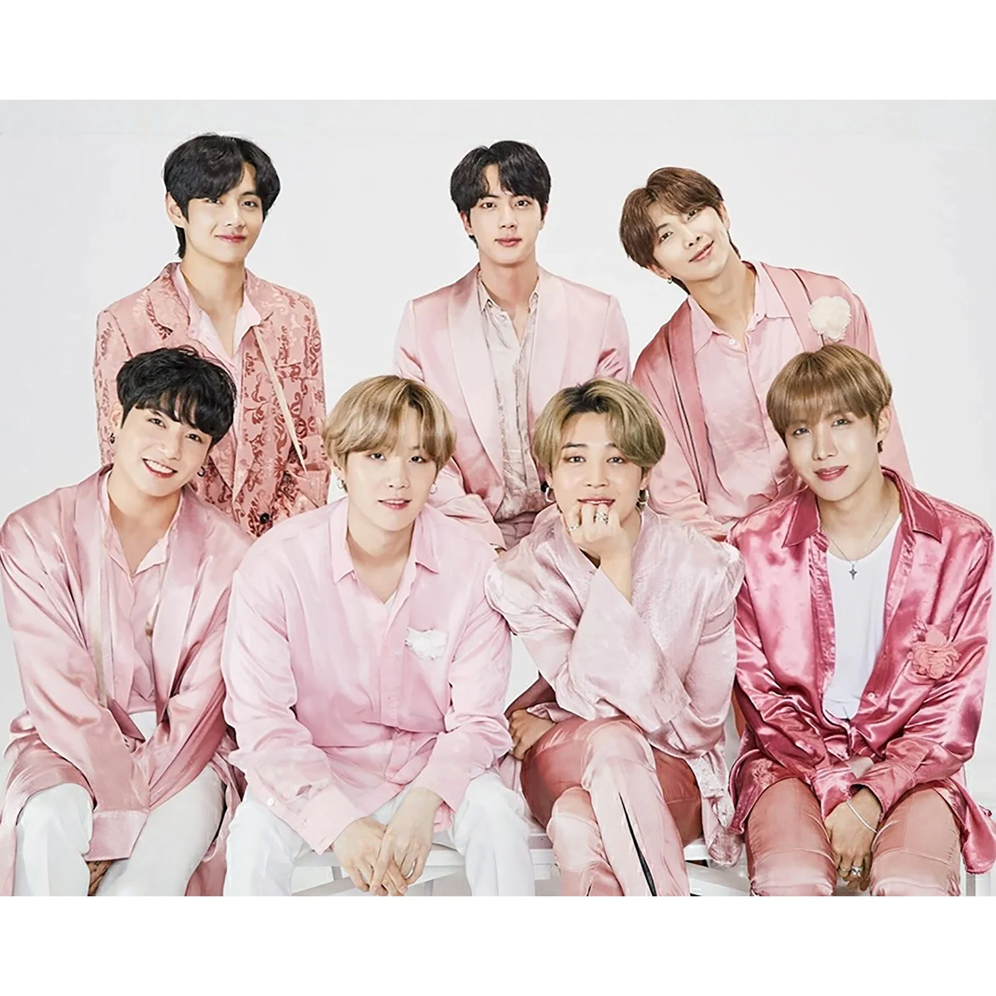 BTS in Pink | Diamond Painting - Image 2