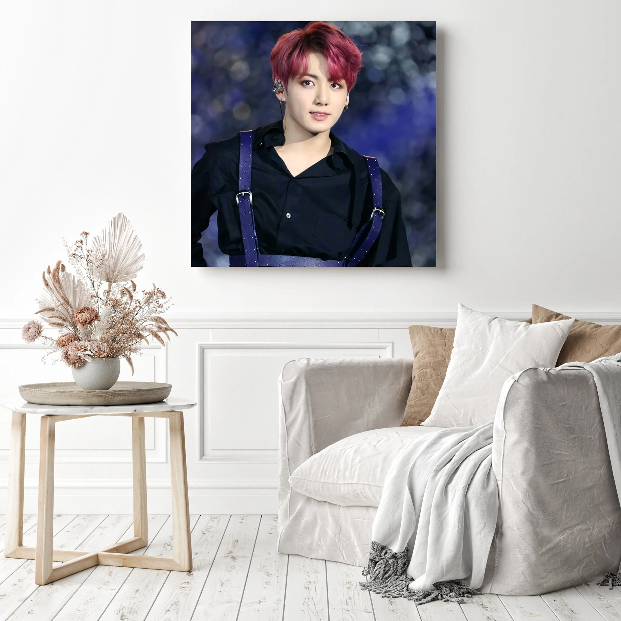 Jungkook Red Hair | Diamond Painting - Image 3