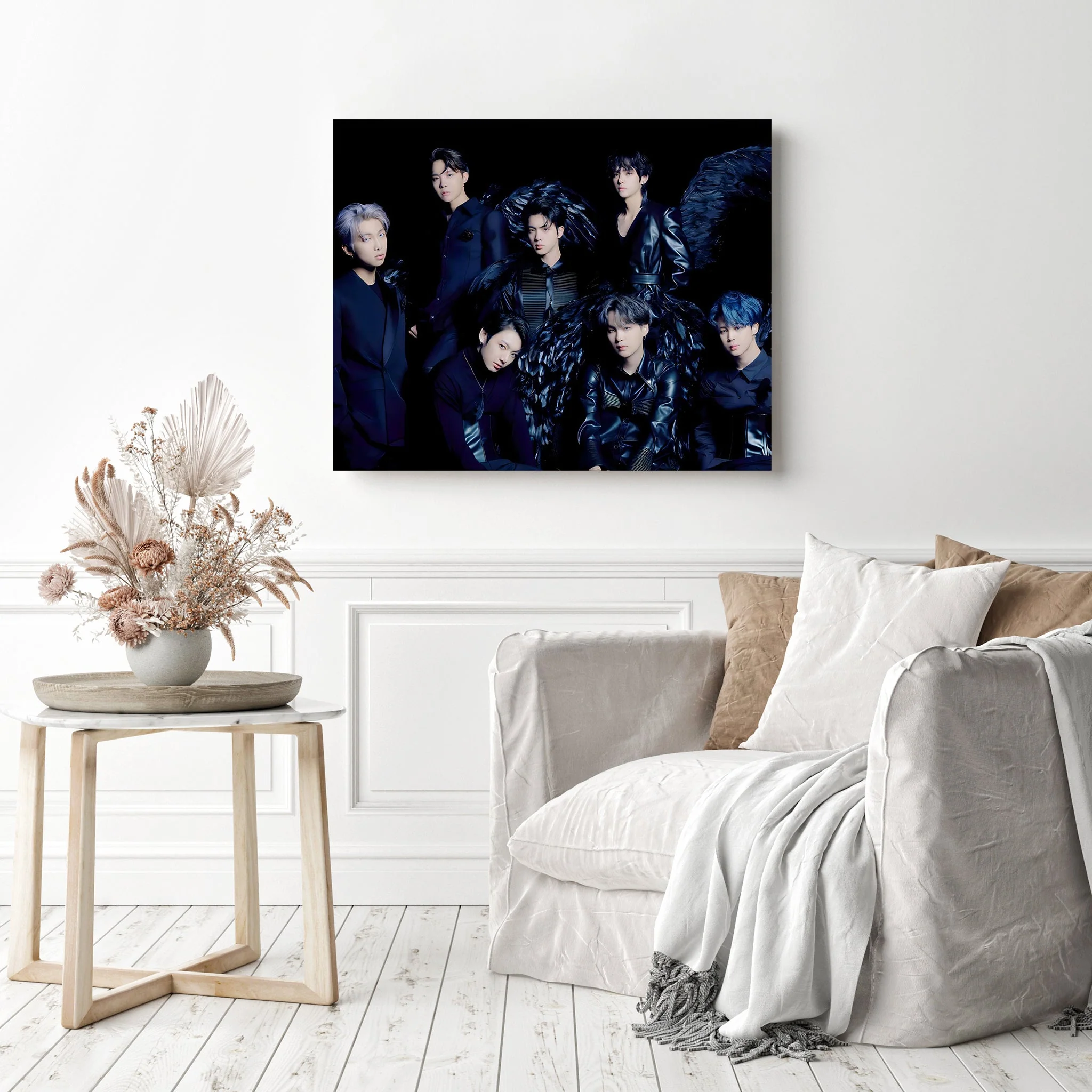 BTS in Black | Diamond Painting - Image 3