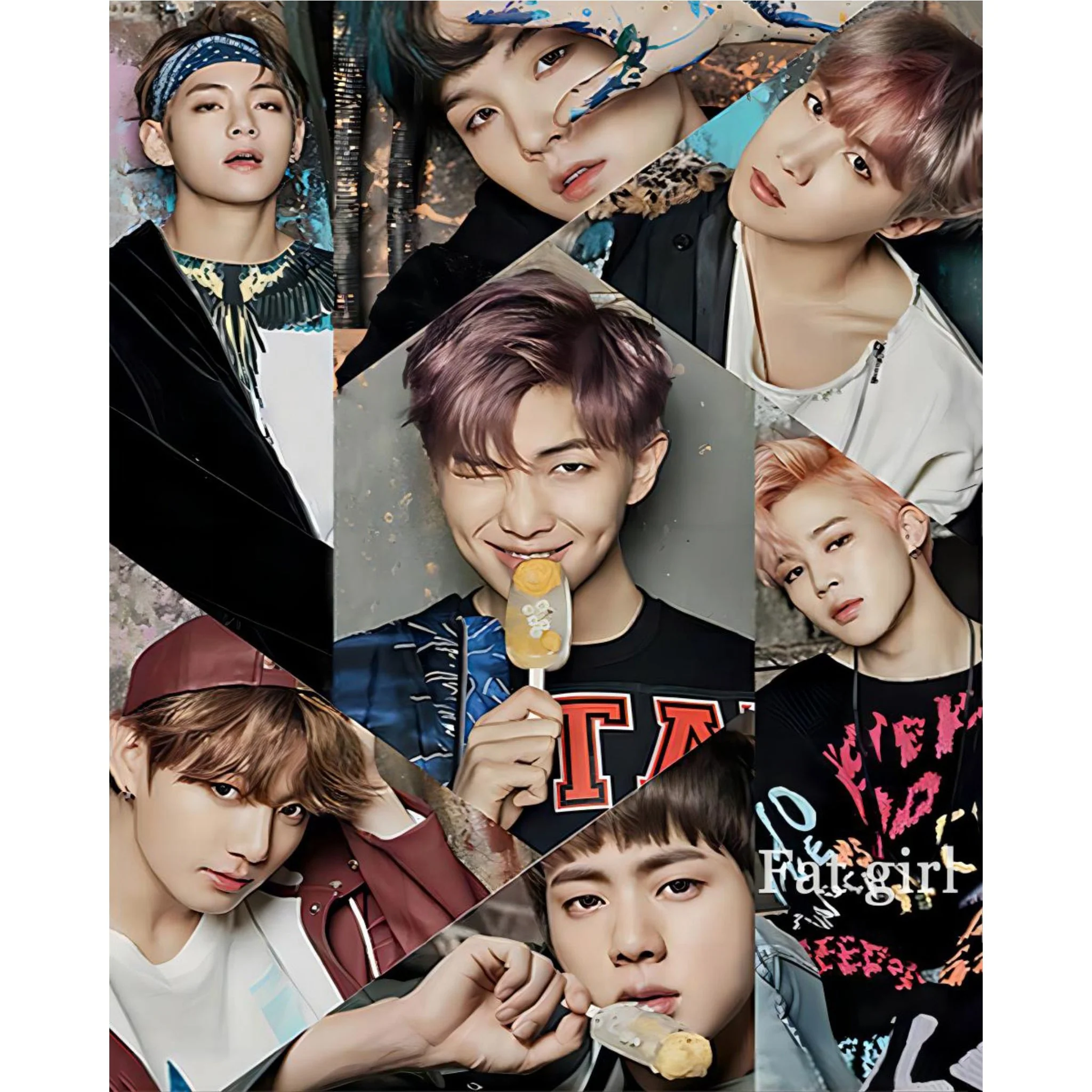 BTS Poster | Diamond Painting - Image 2