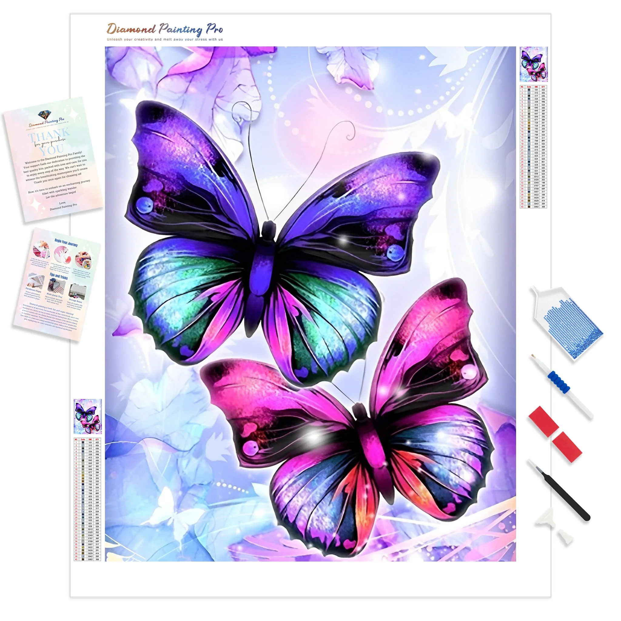 Butterflies in Grace | Diamond Painting