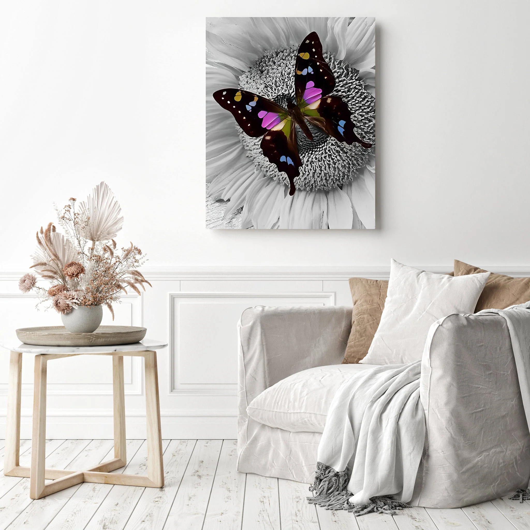 Butterfly on Sunflower | Diamond Painting - Image 3