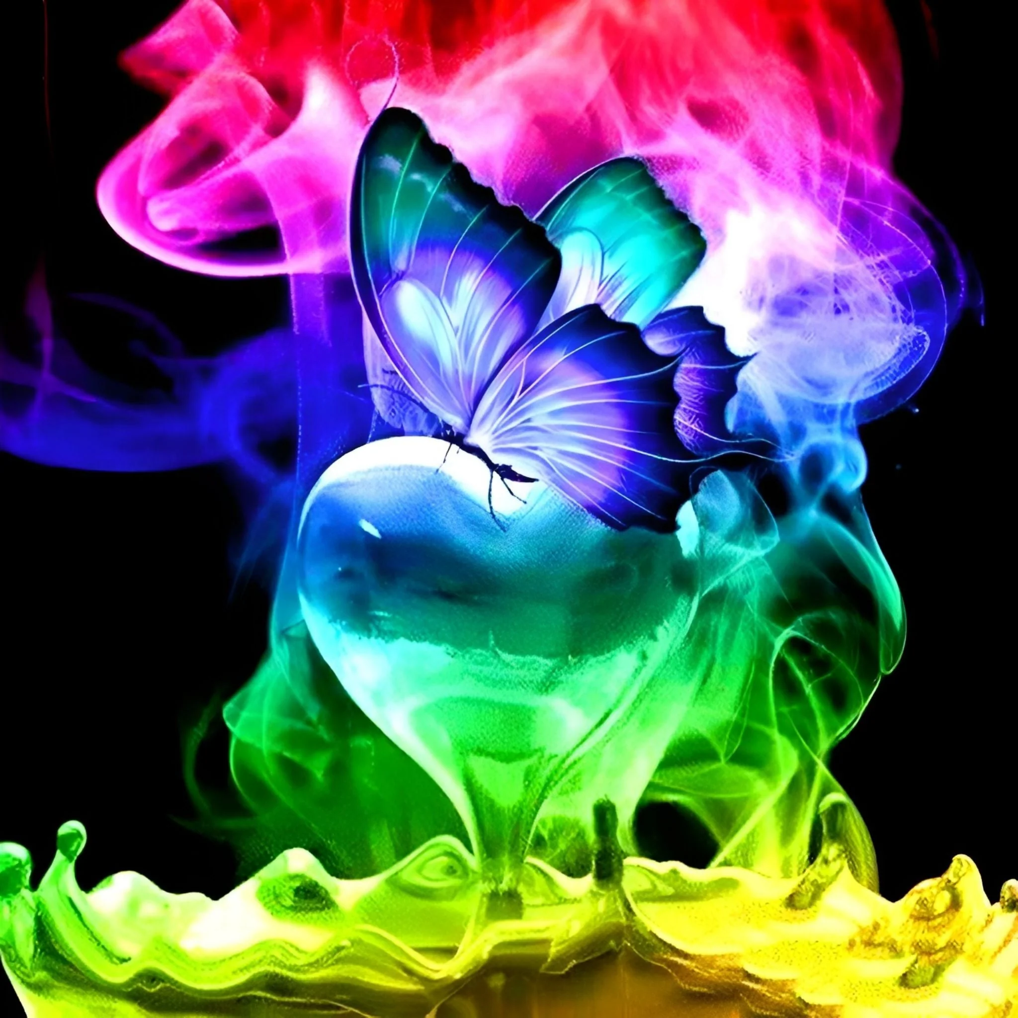 Butterfly Vividness | Diamond Painting - Image 2