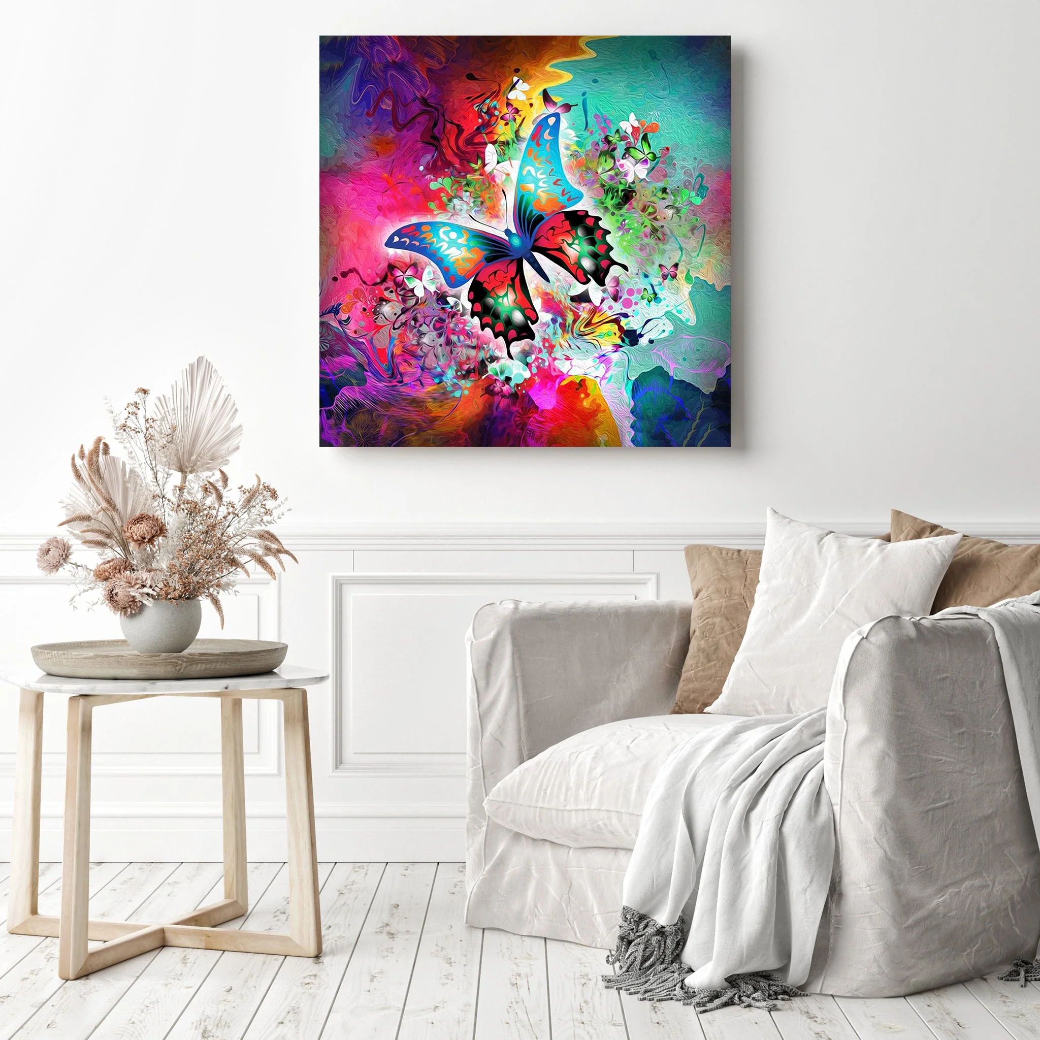 Psychedelic Butterflies | Diamond Painting - Image 3