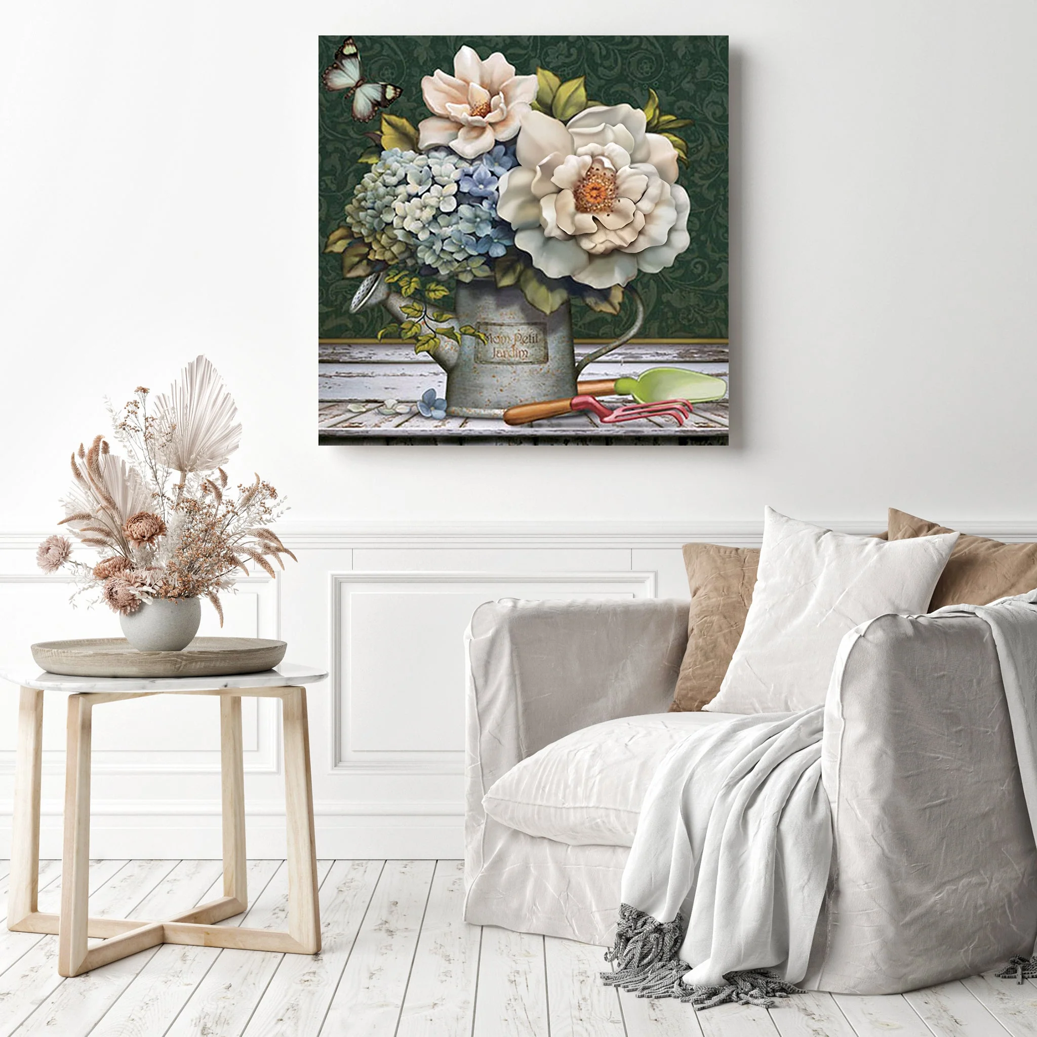 Butterfly and Flower Vase | Diamond Painting - Image 3