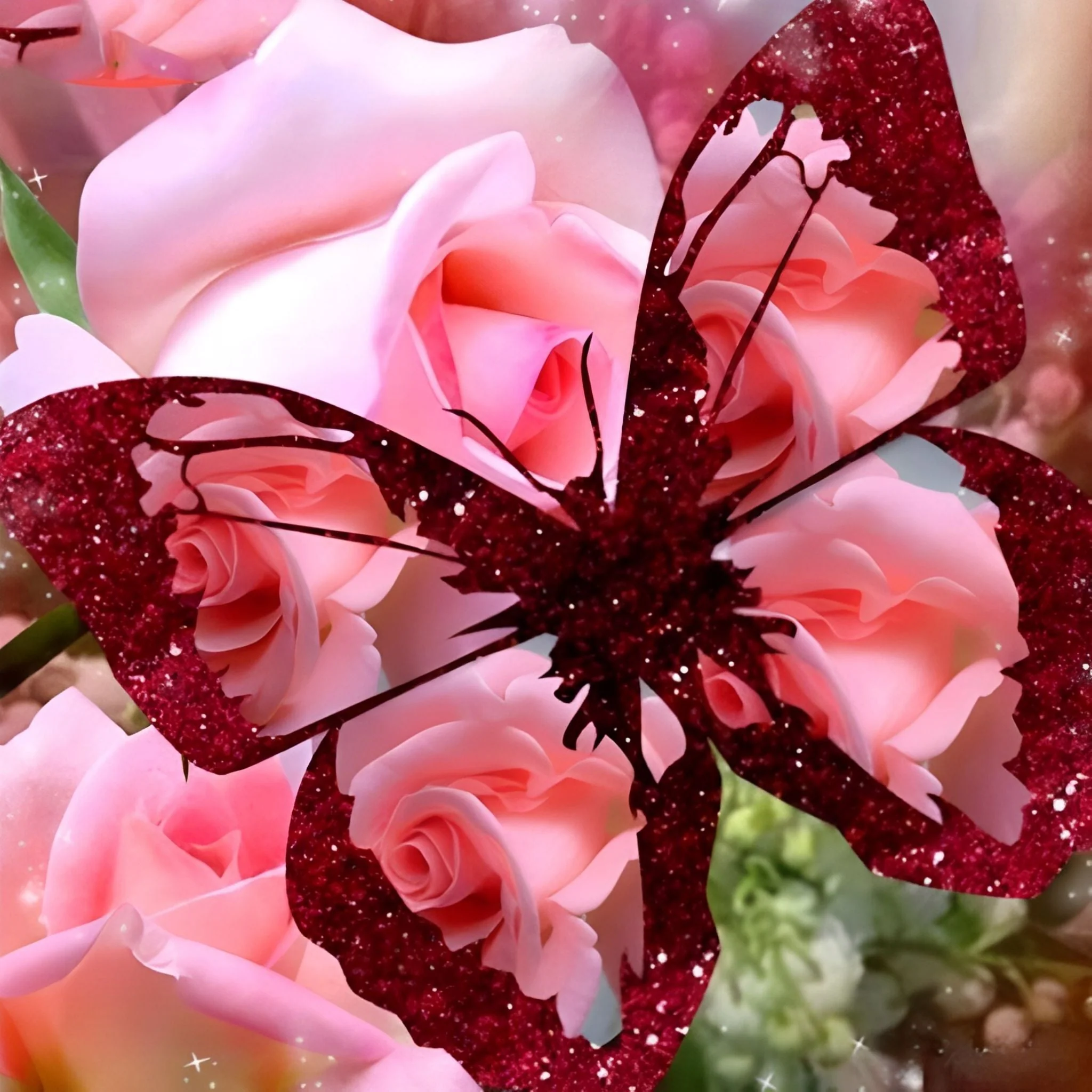 Transparent Butterfly | Diamond Painting - Image 2